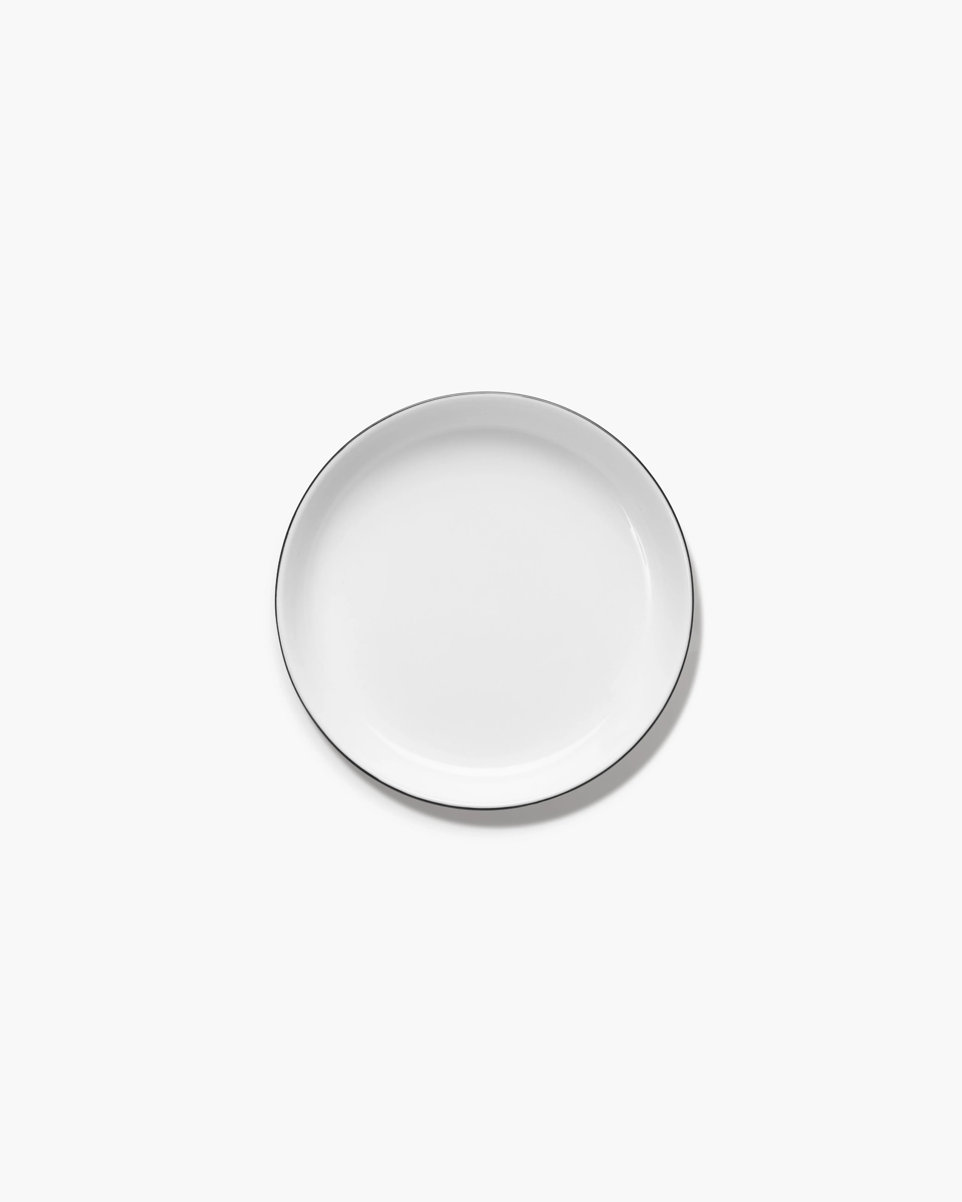 Low breakfast plate black glazed Passe-partout - Image 2