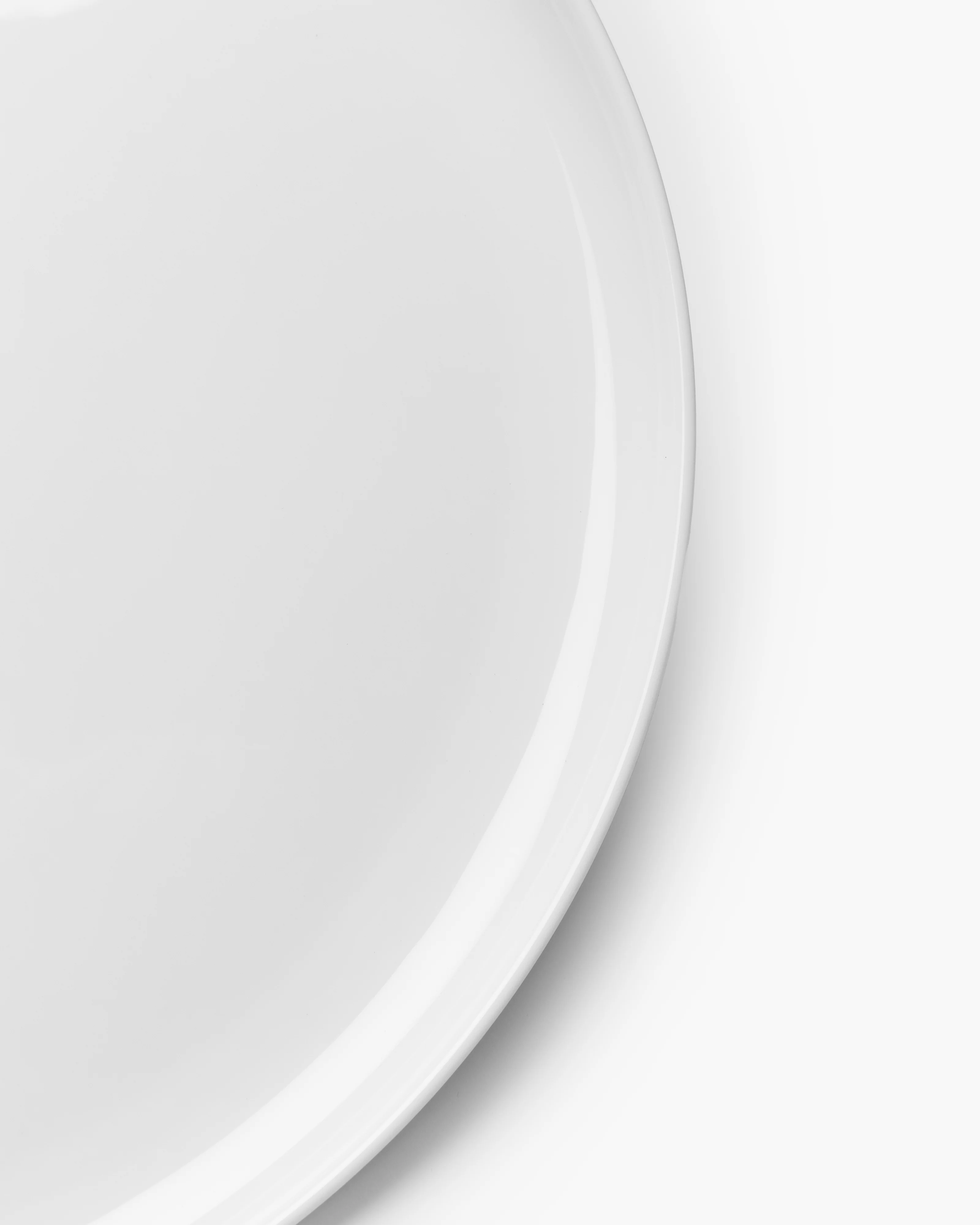 Dinner plate low white Base - Image 4