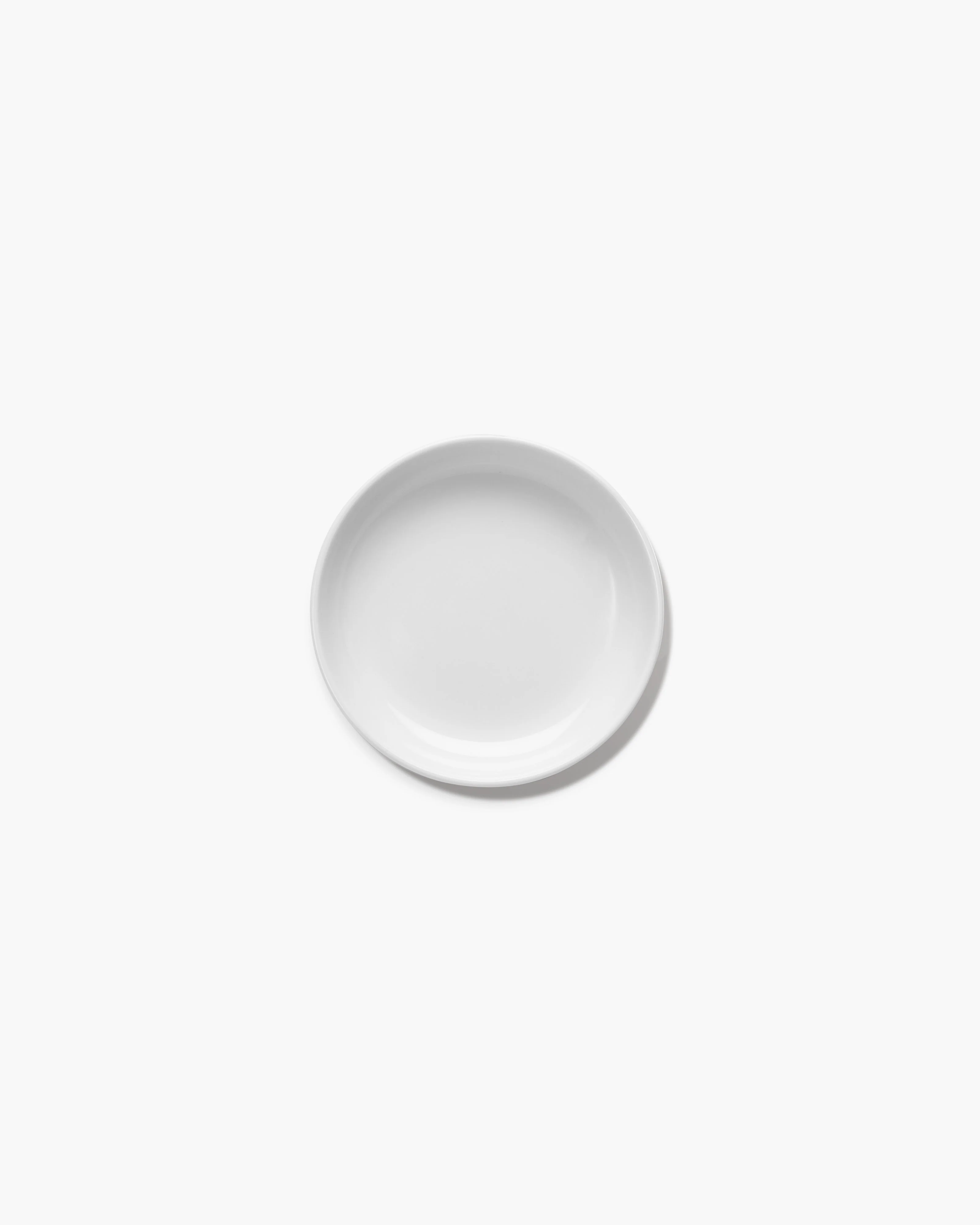 Low dessert plate white matt Passe-partout - Image 2