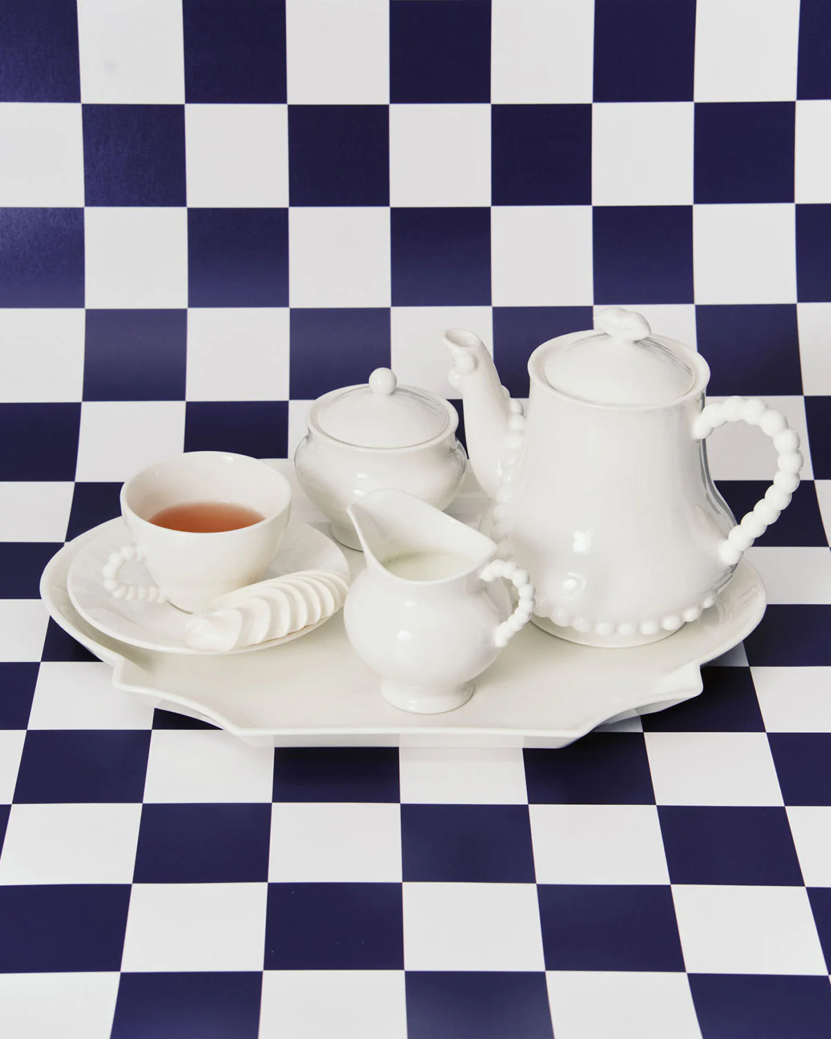 Milk jug white Perle Fine Les Objets Mouleversants - Image 2