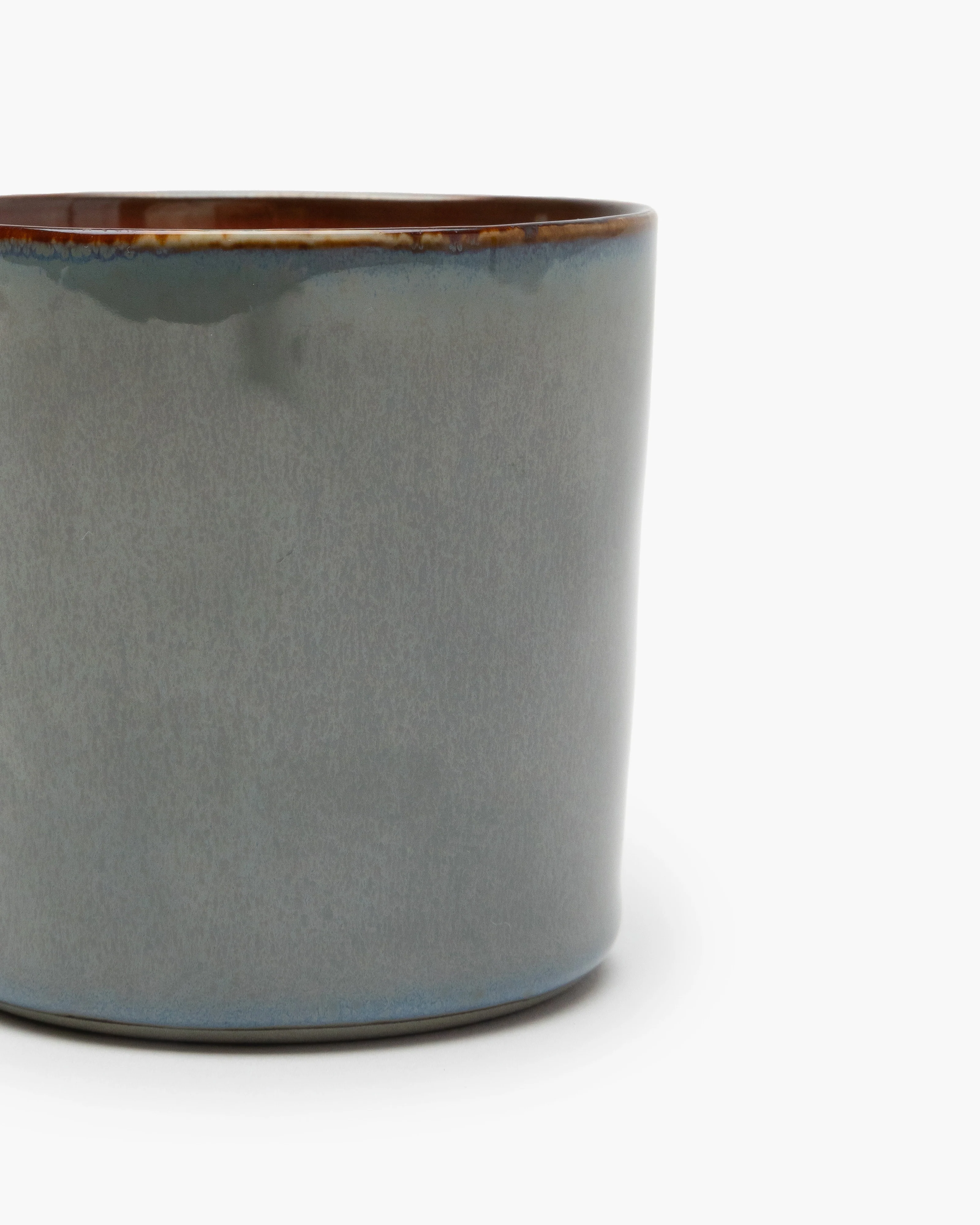 Mug cylinder high smoky blue/rust Terres de rêves - Image 3