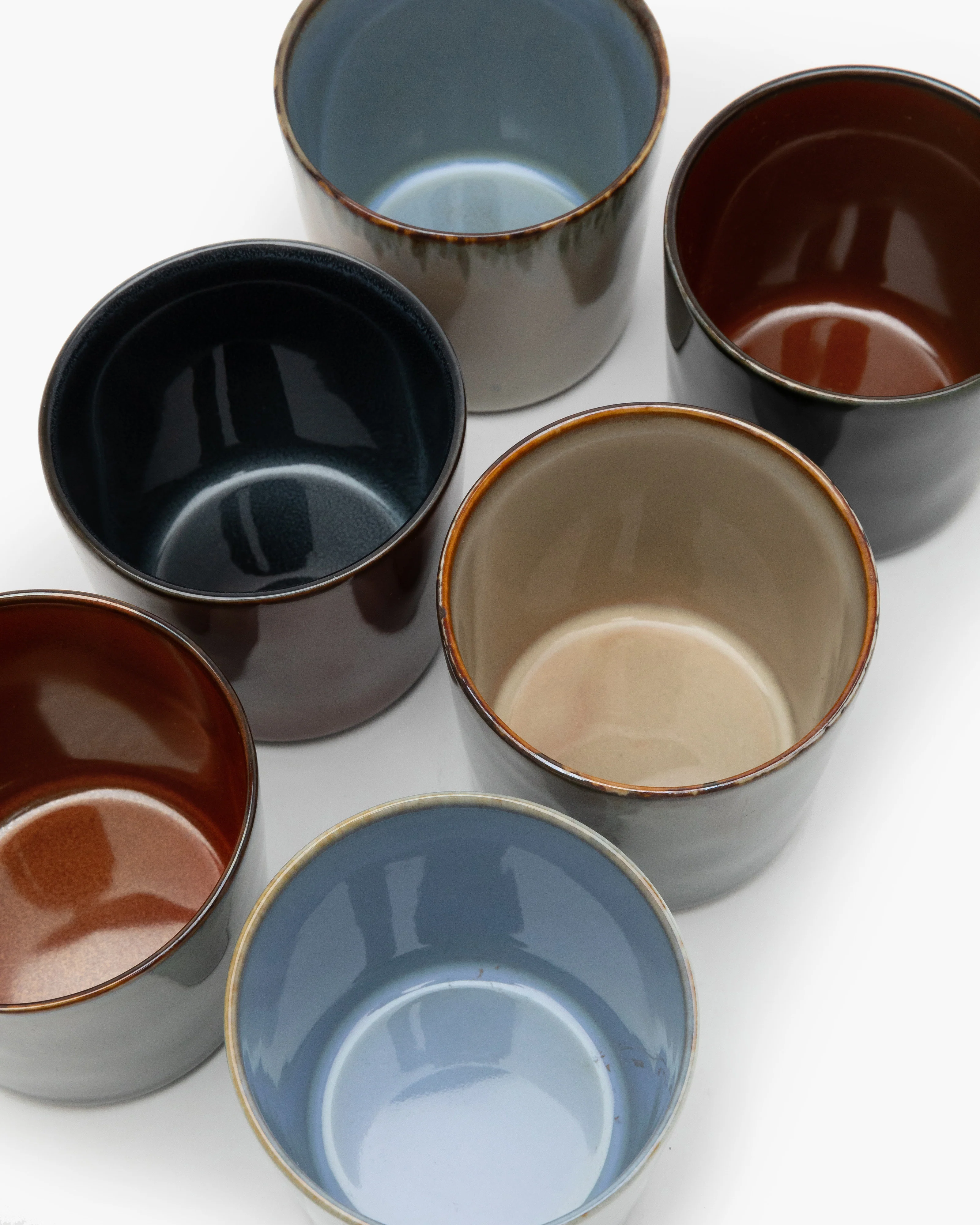 Mug cylinder high smoky blue/rust Terres de rêves - Image 5
