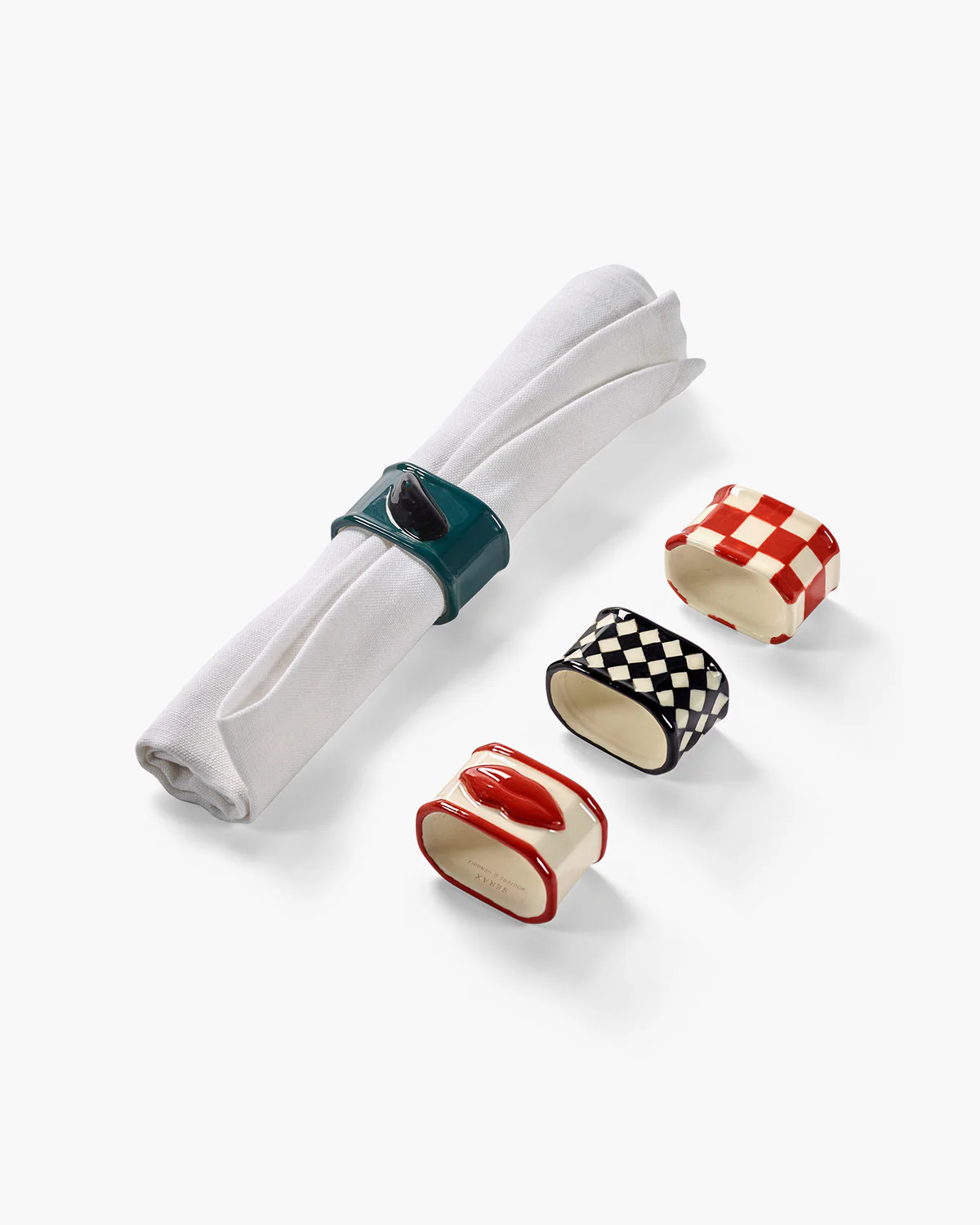 Napkin ring ass/4 mix Les Objets Mouleversants - Image 3