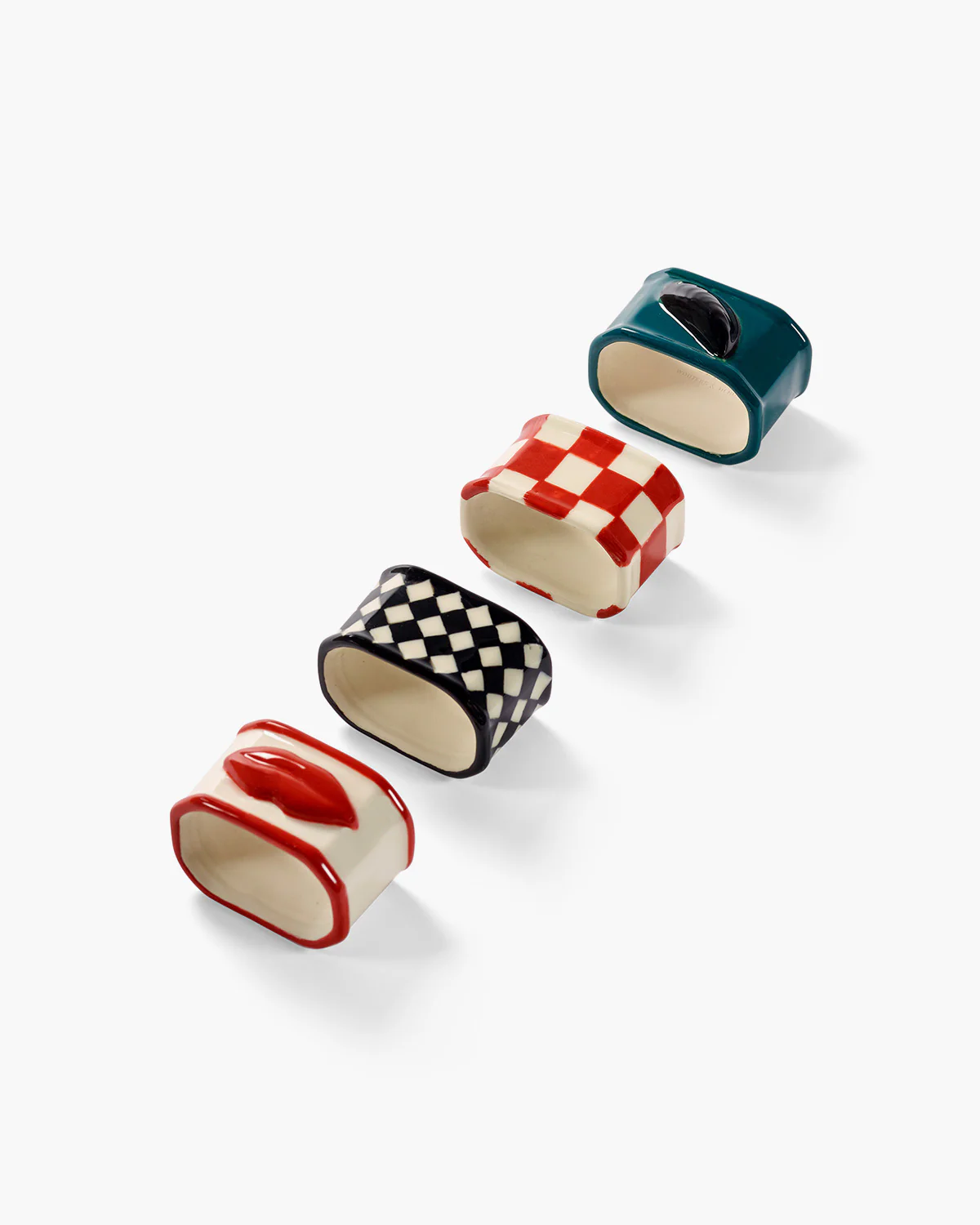 Napkin ring ass/4 mix Les Objets Mouleversants - Image 4