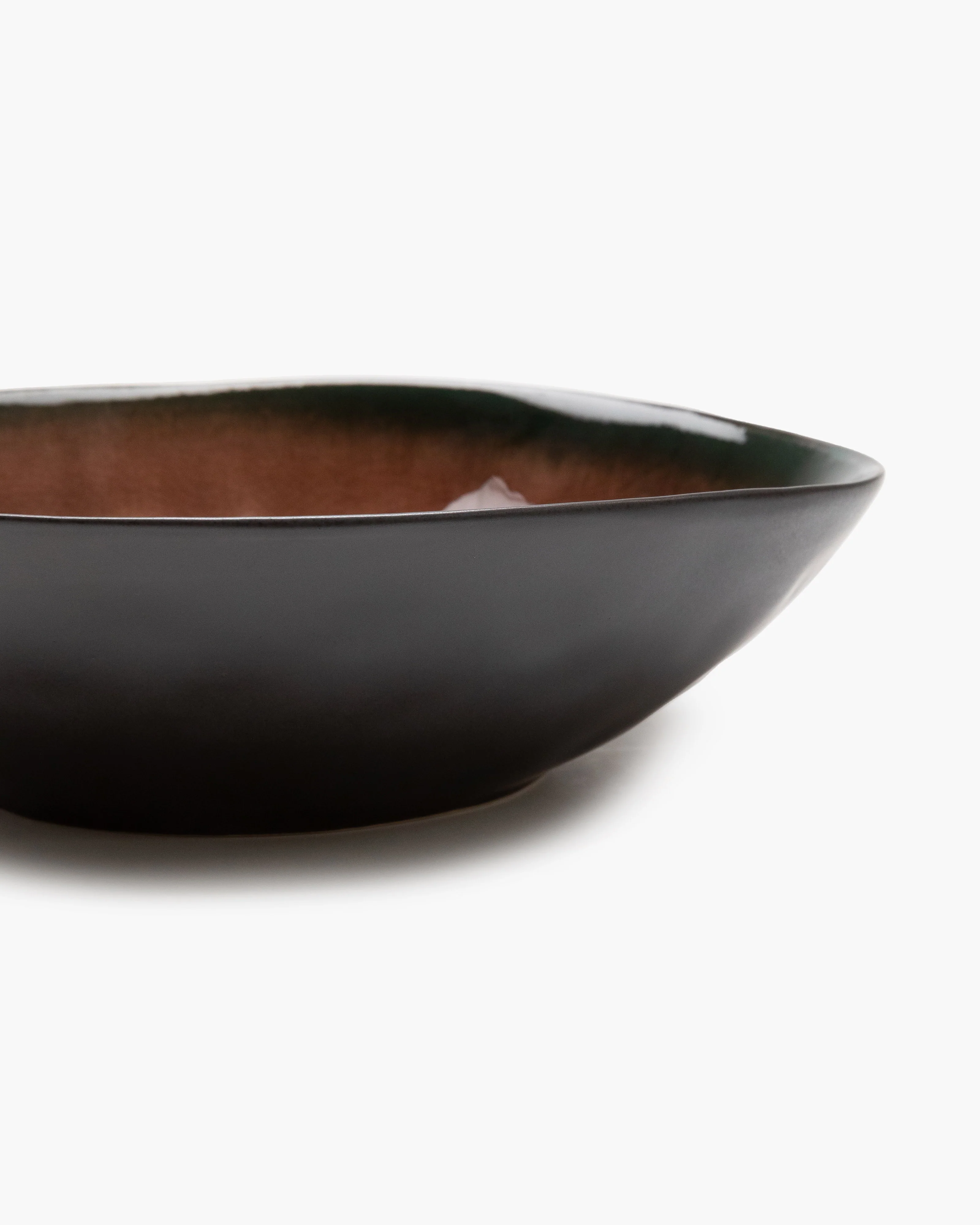 Oval bowl L brown Pure - Image 3