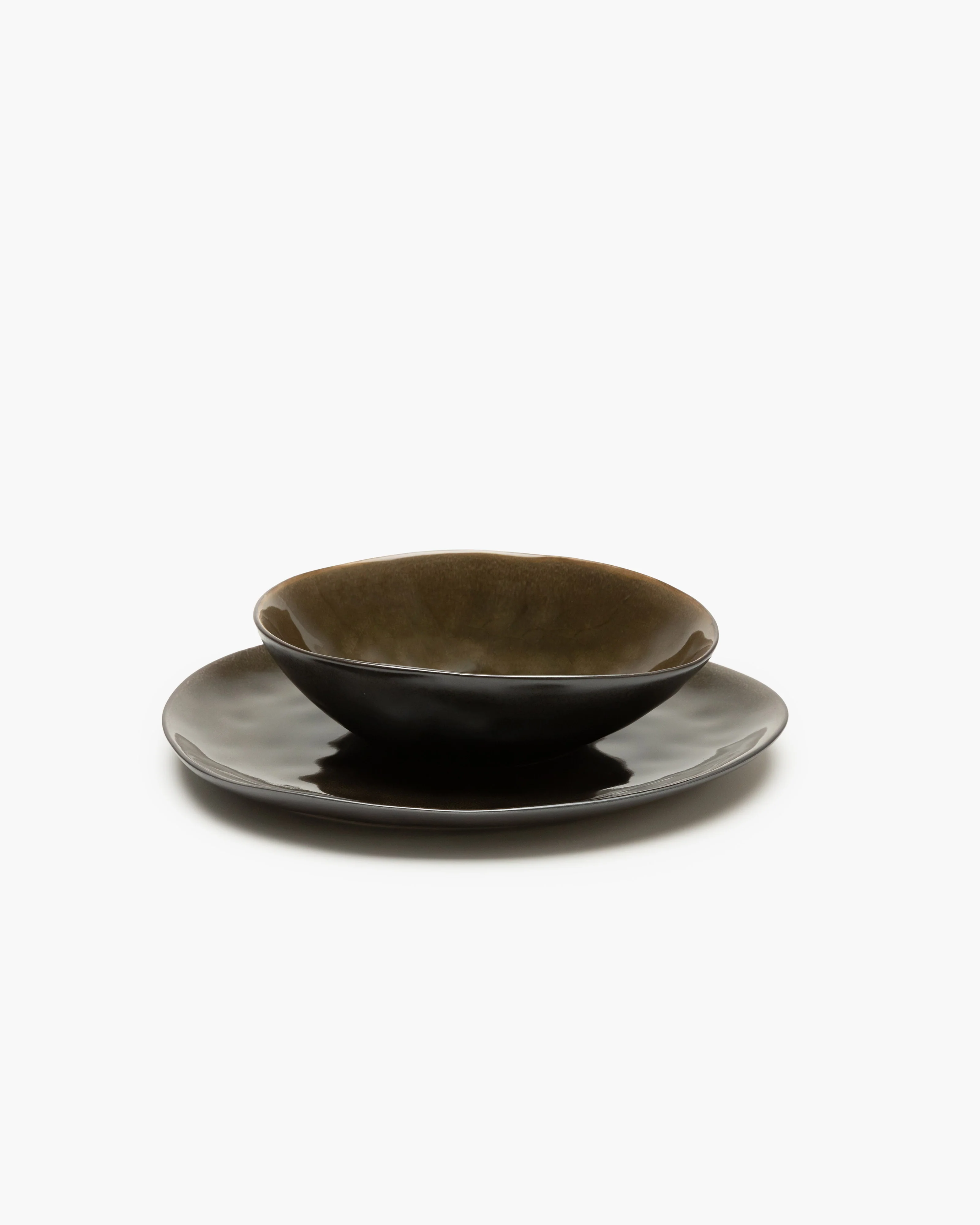 Oval bowl L gray Pure - Image 3