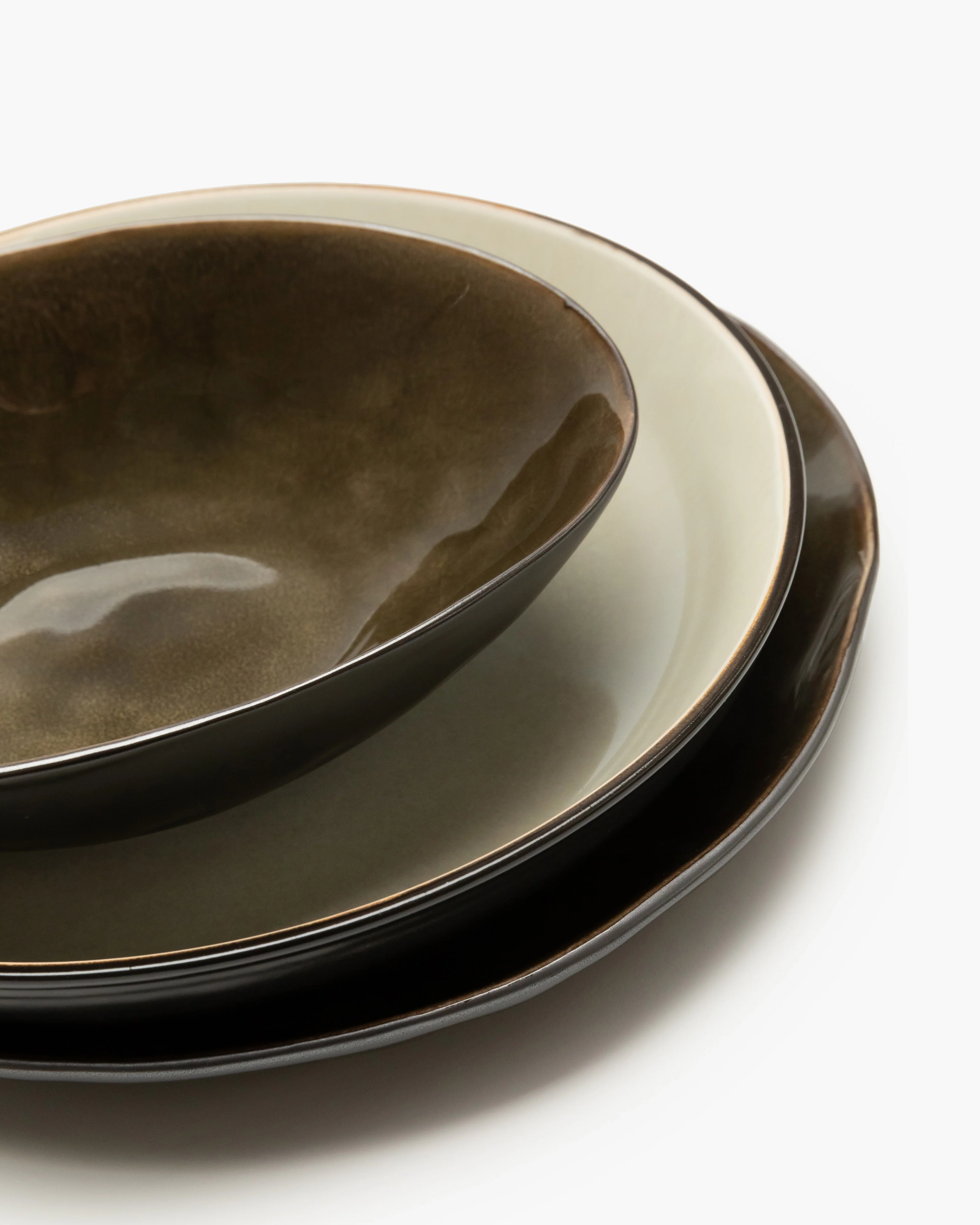 Oval bowl L gray Pure - Image 4