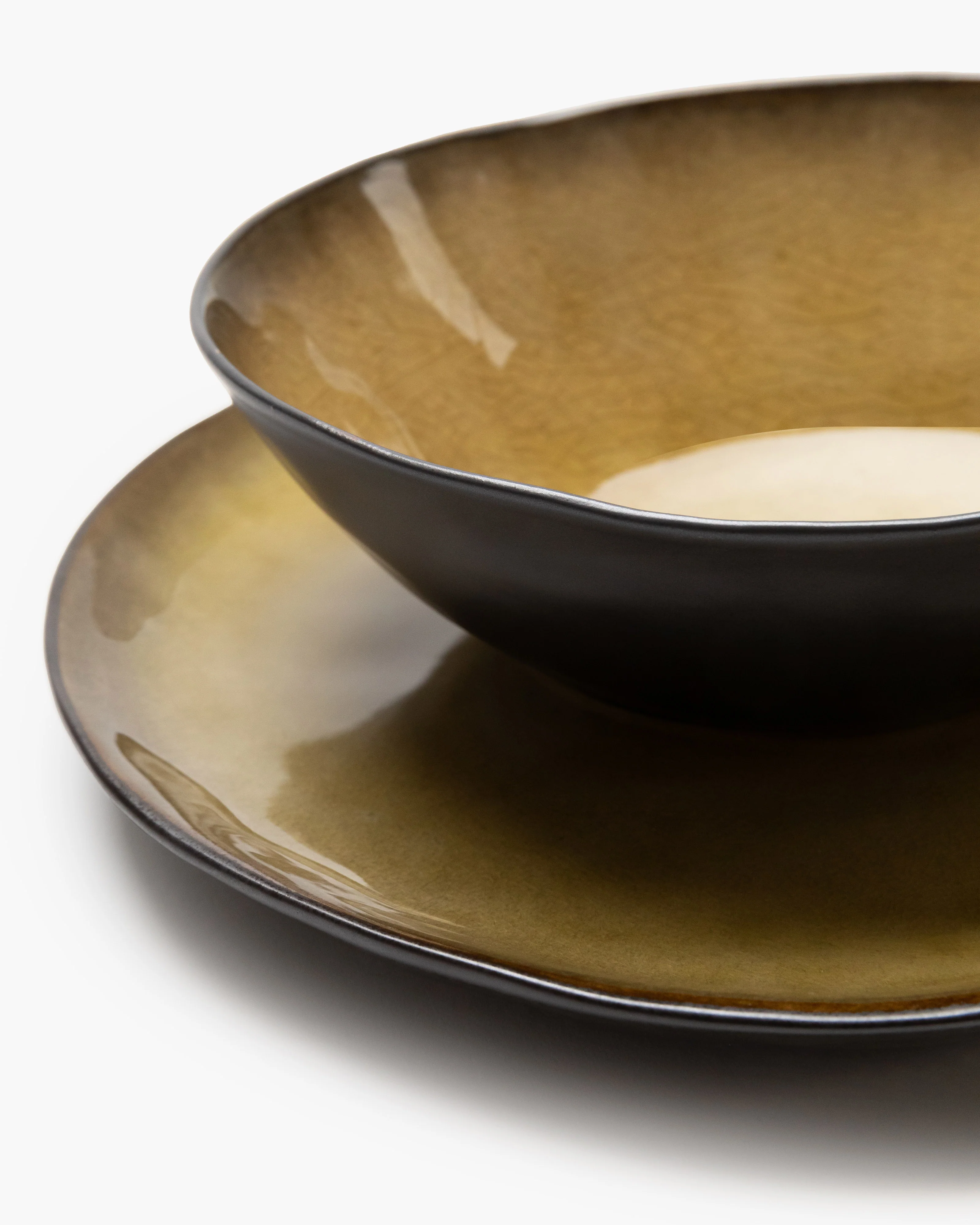 Oval bowl L green Pure - Image 6