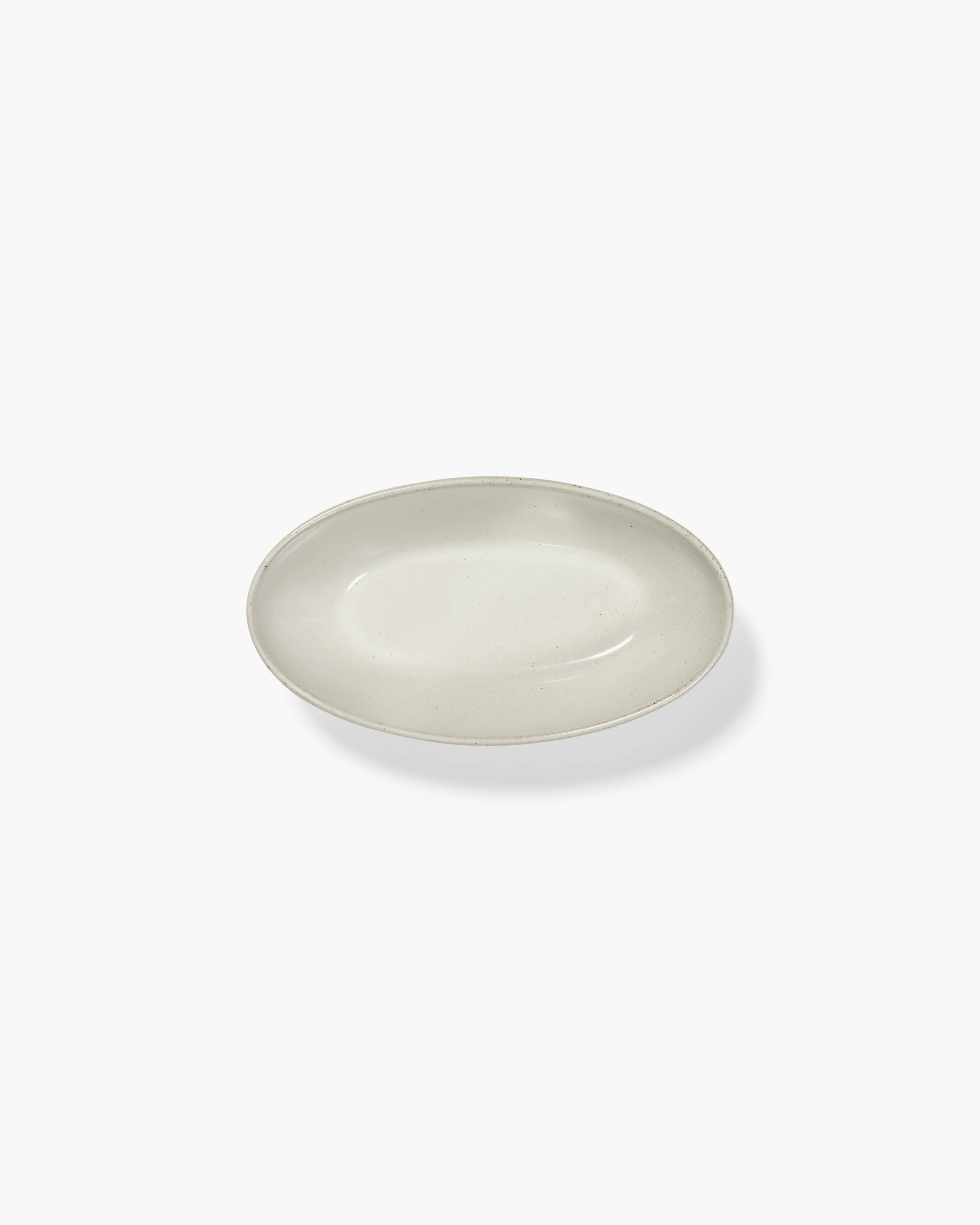 Oval bowl off-white Out of lines - Image 3