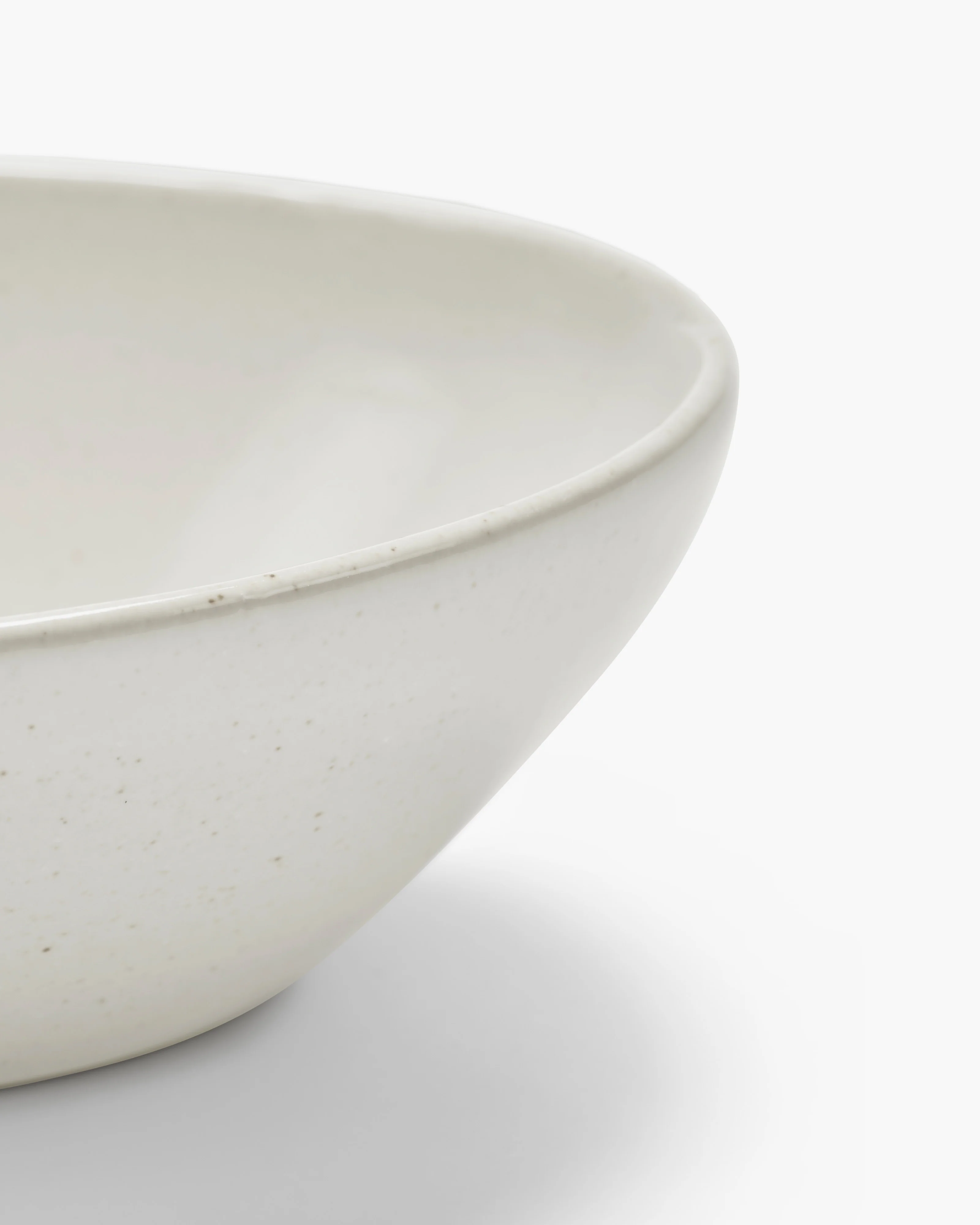 Oval bowl off-white Out of lines - Image 5