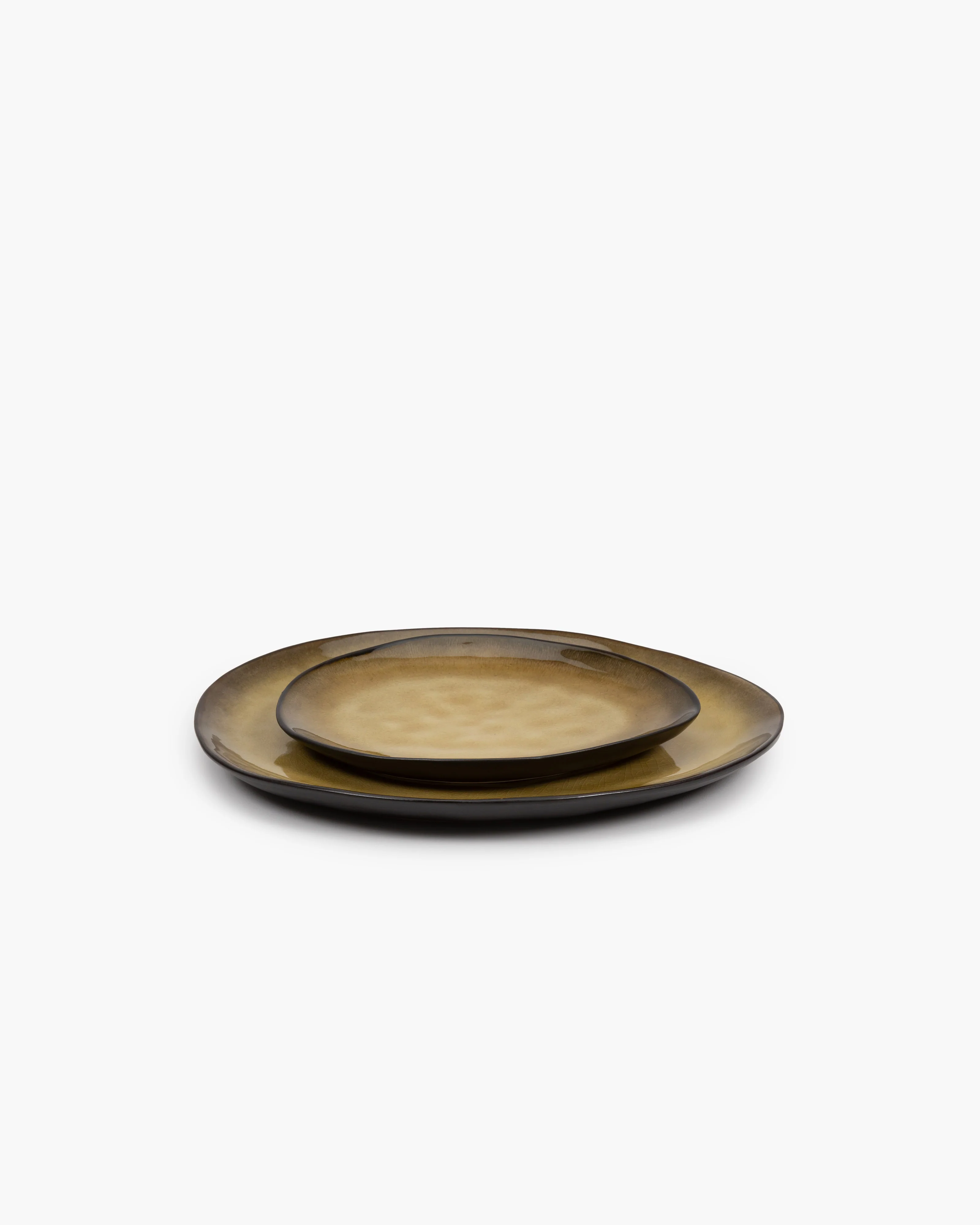 Oval plate L green Pure - Image 3