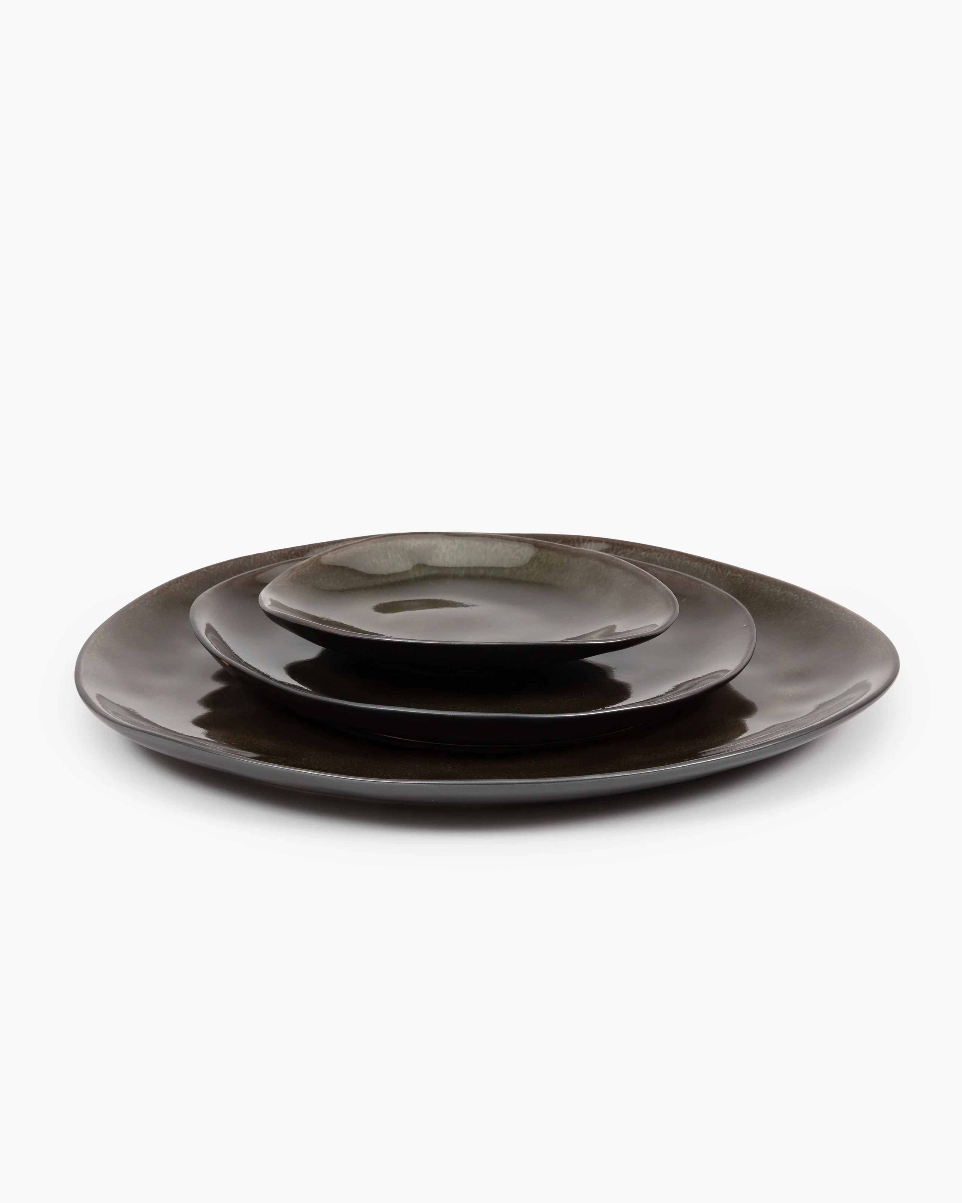 Oval plate M gray Pure - Image 4