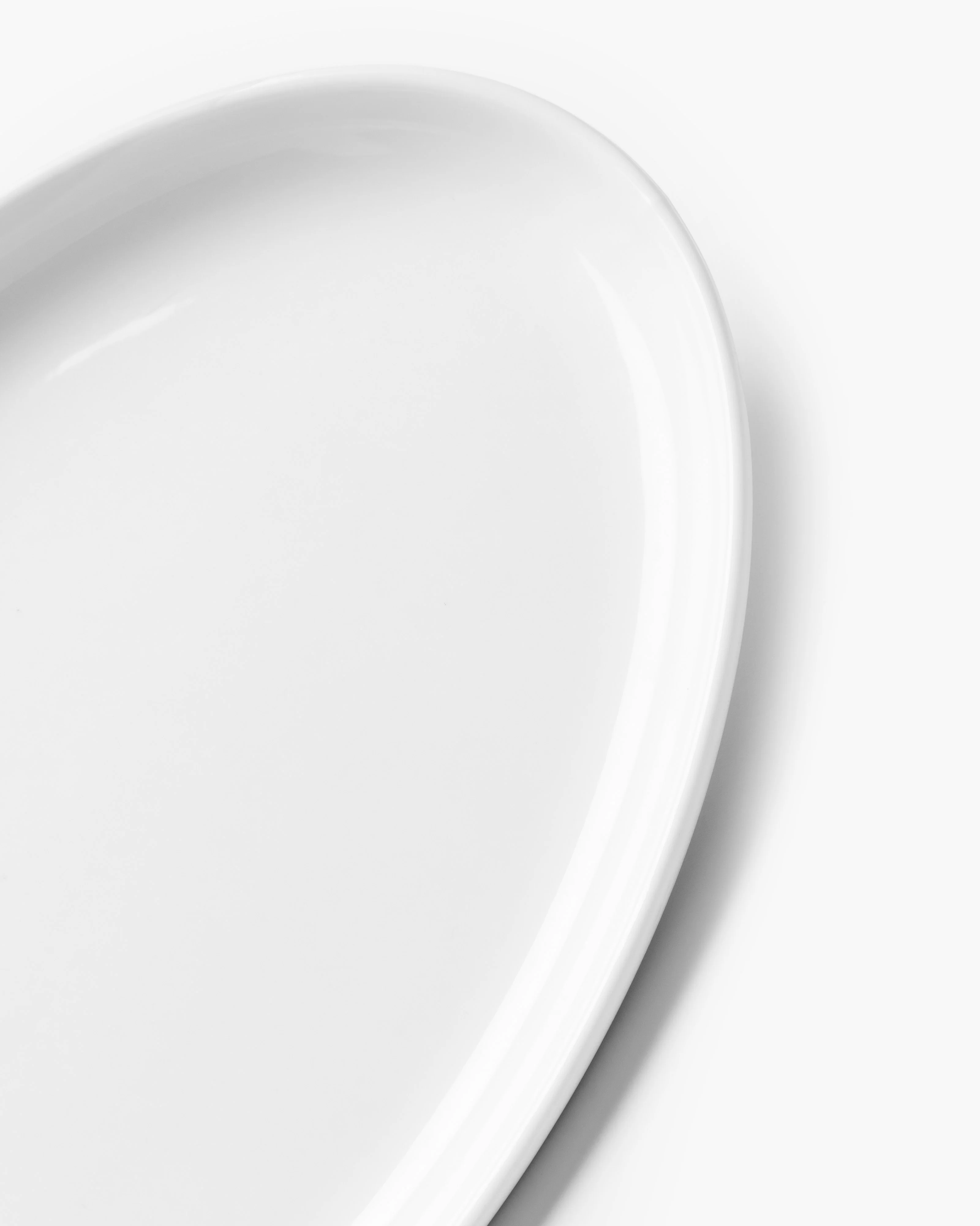 Oval plate M white matt Passe-partout - Image 4
