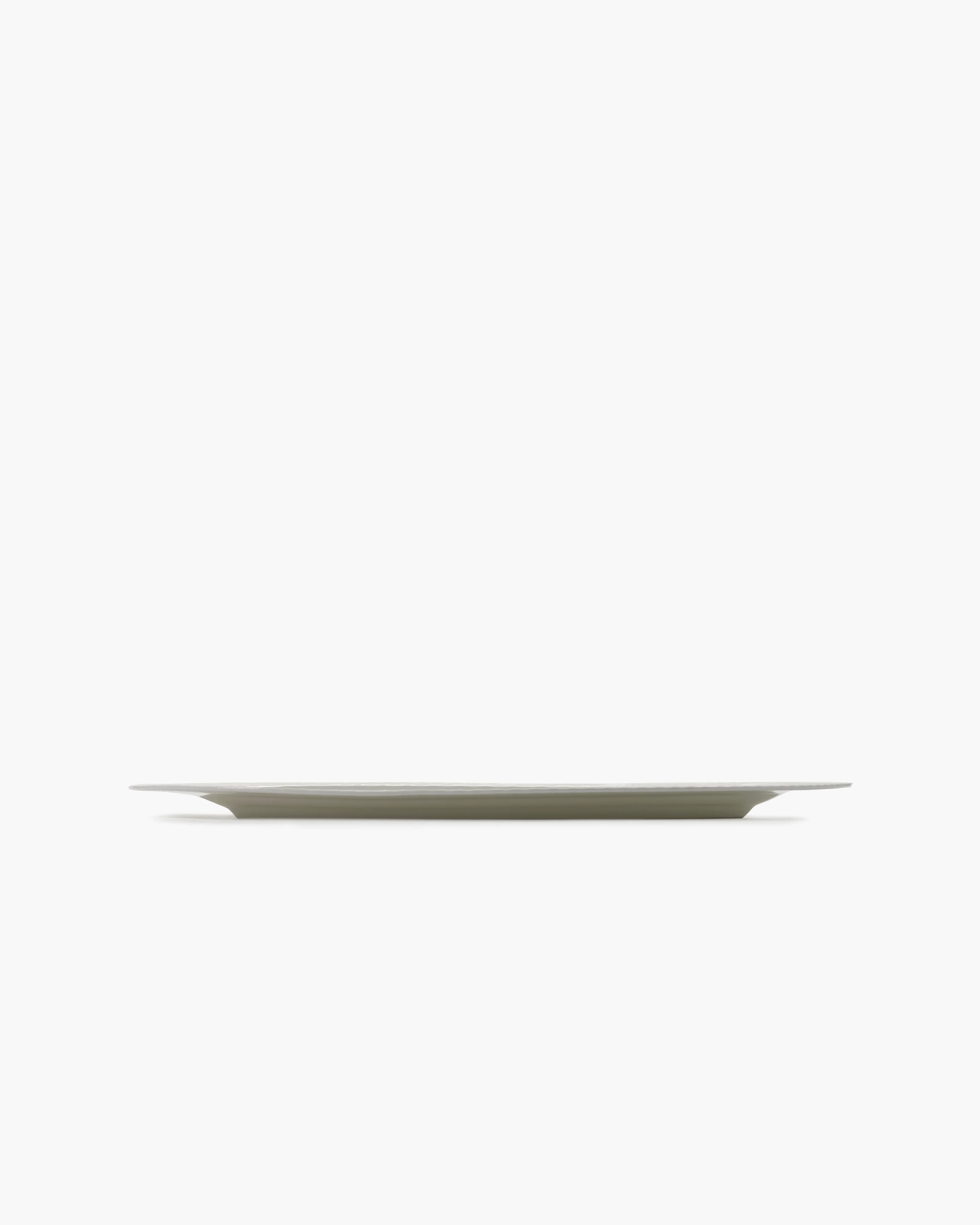 Oval plate white Nido - Image 3