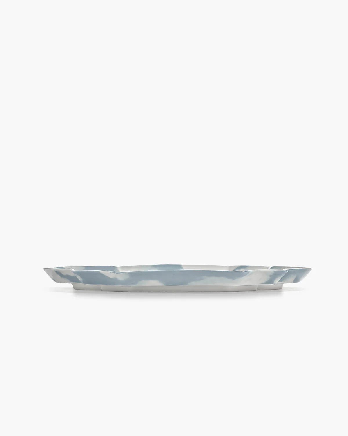 Oval serving plate light blue Rêves de Rêves Les Objets Mouleversants - Image 3