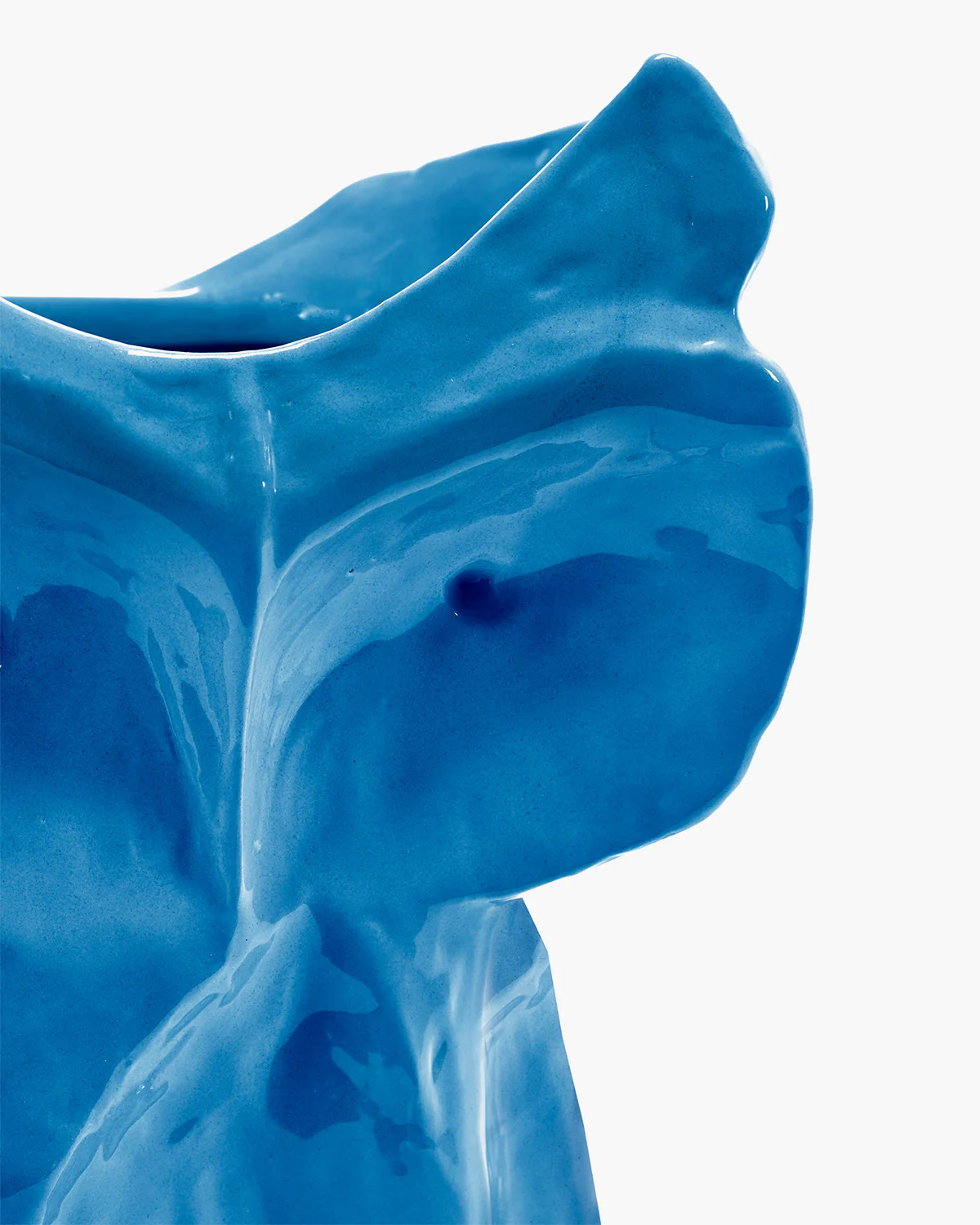 Owl vase L blue After Midnight - Image 4