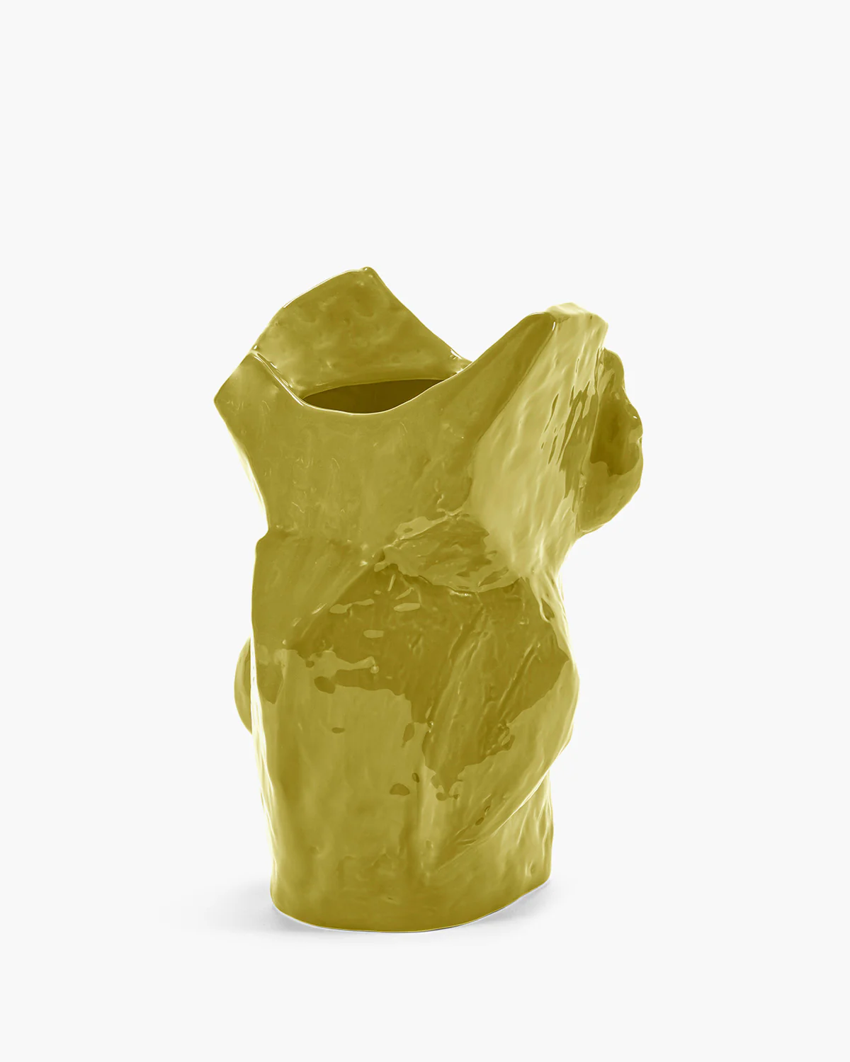 Owl vase L yellow After Midnight - Image 4