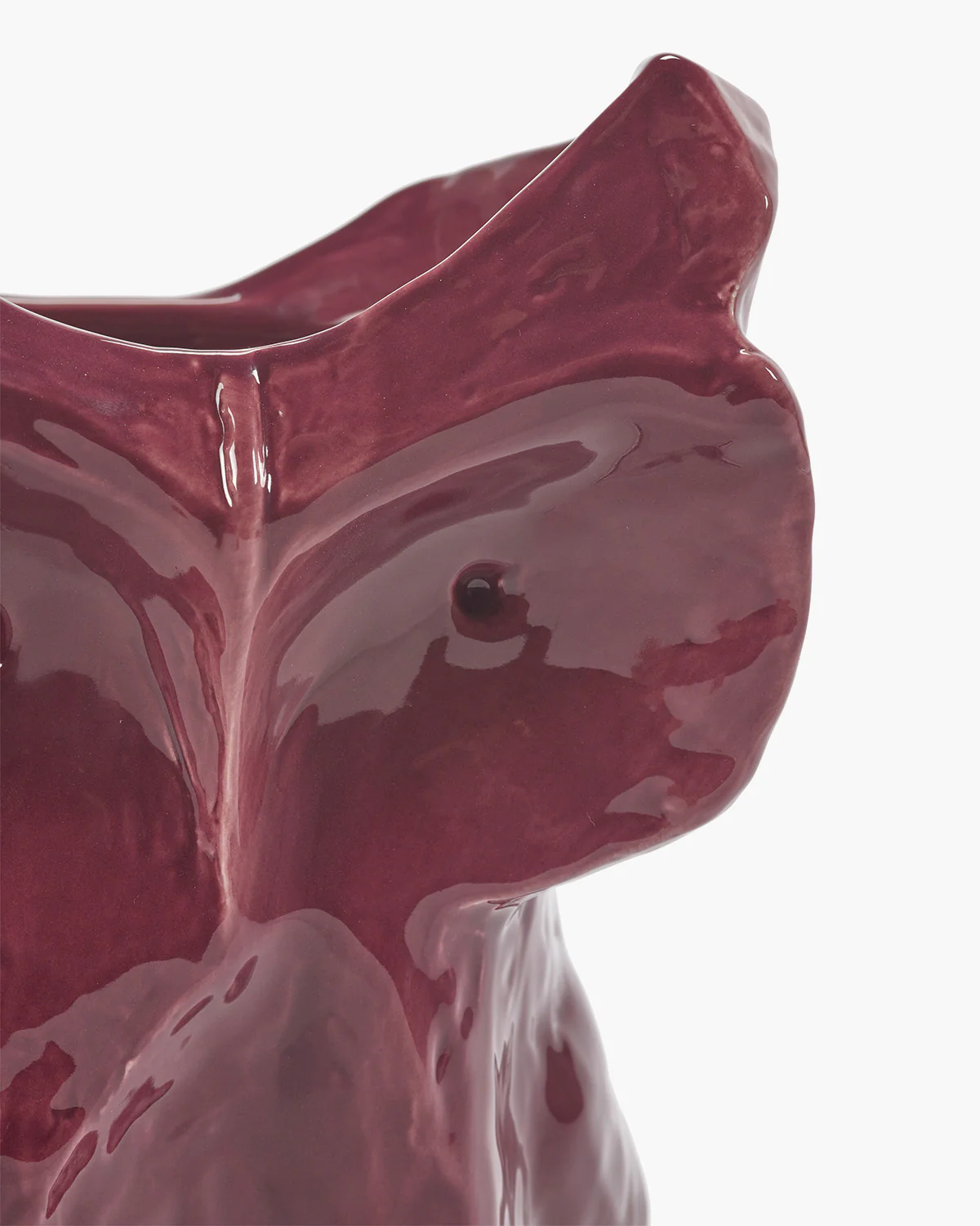 Owl vase S aubergine After Midnight - Image 4
