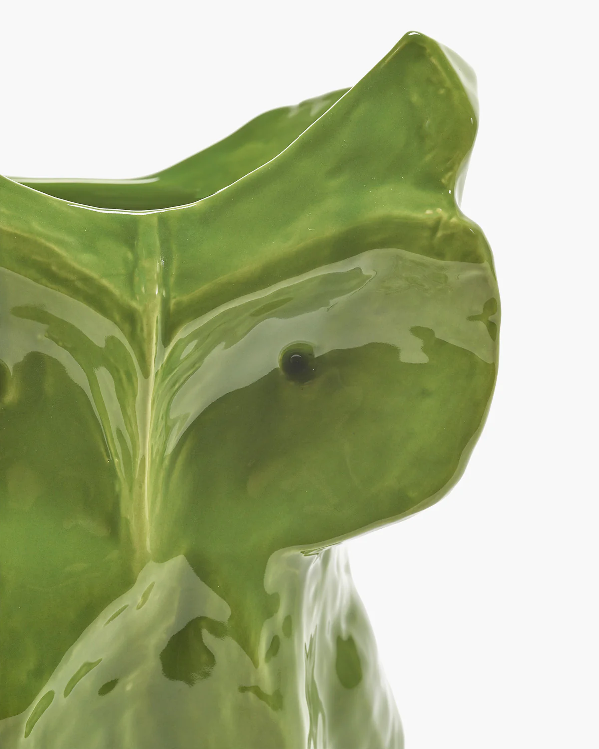 Owl vase S green After Midnight - Image 3