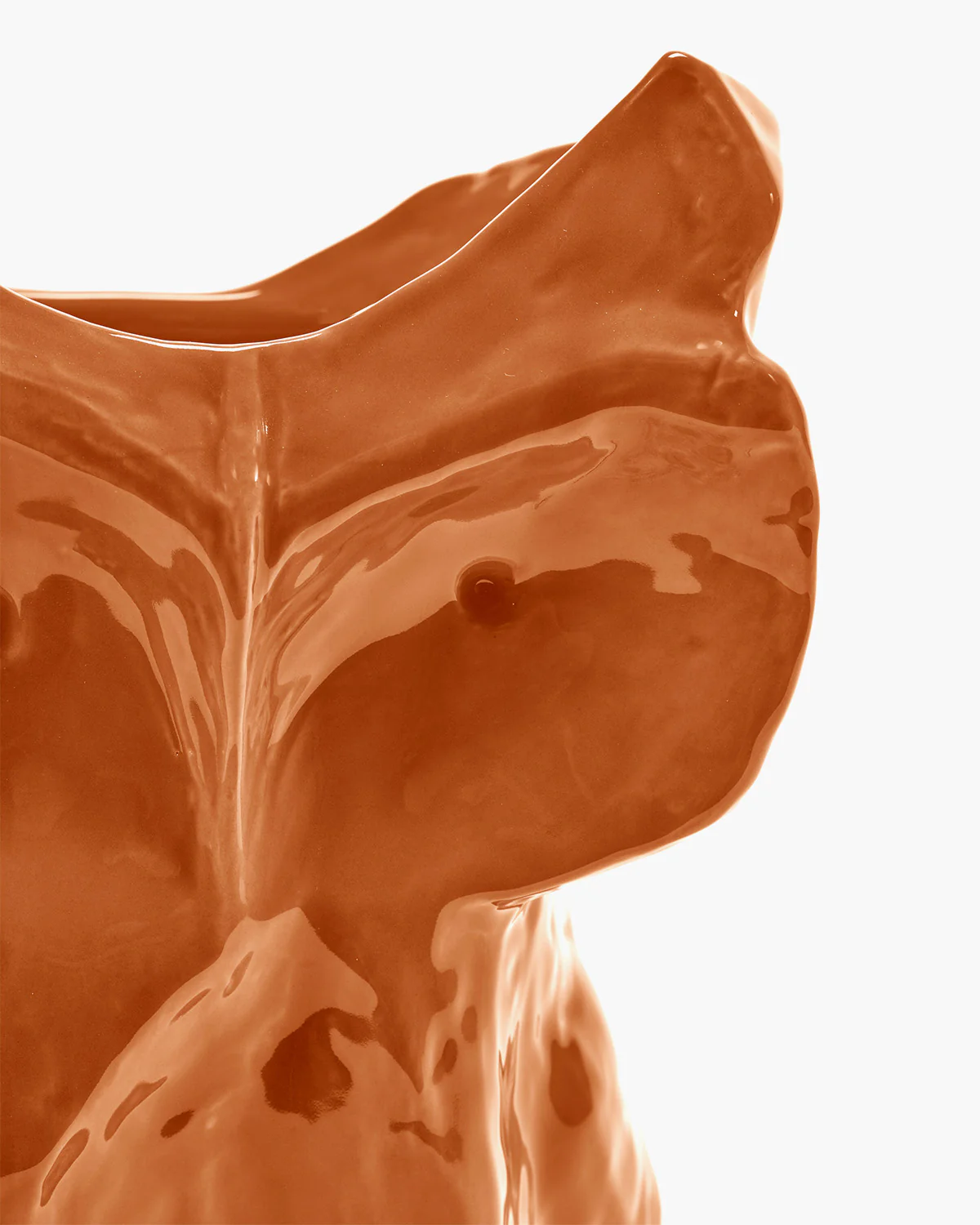 Owl vase S orange After Midnight - Image 3
