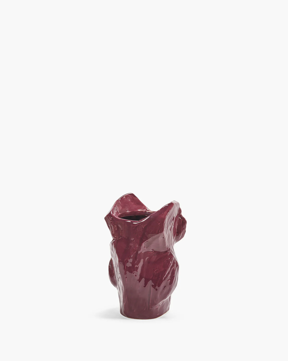 Owl vase XS aubergine After Midnight - Image 4