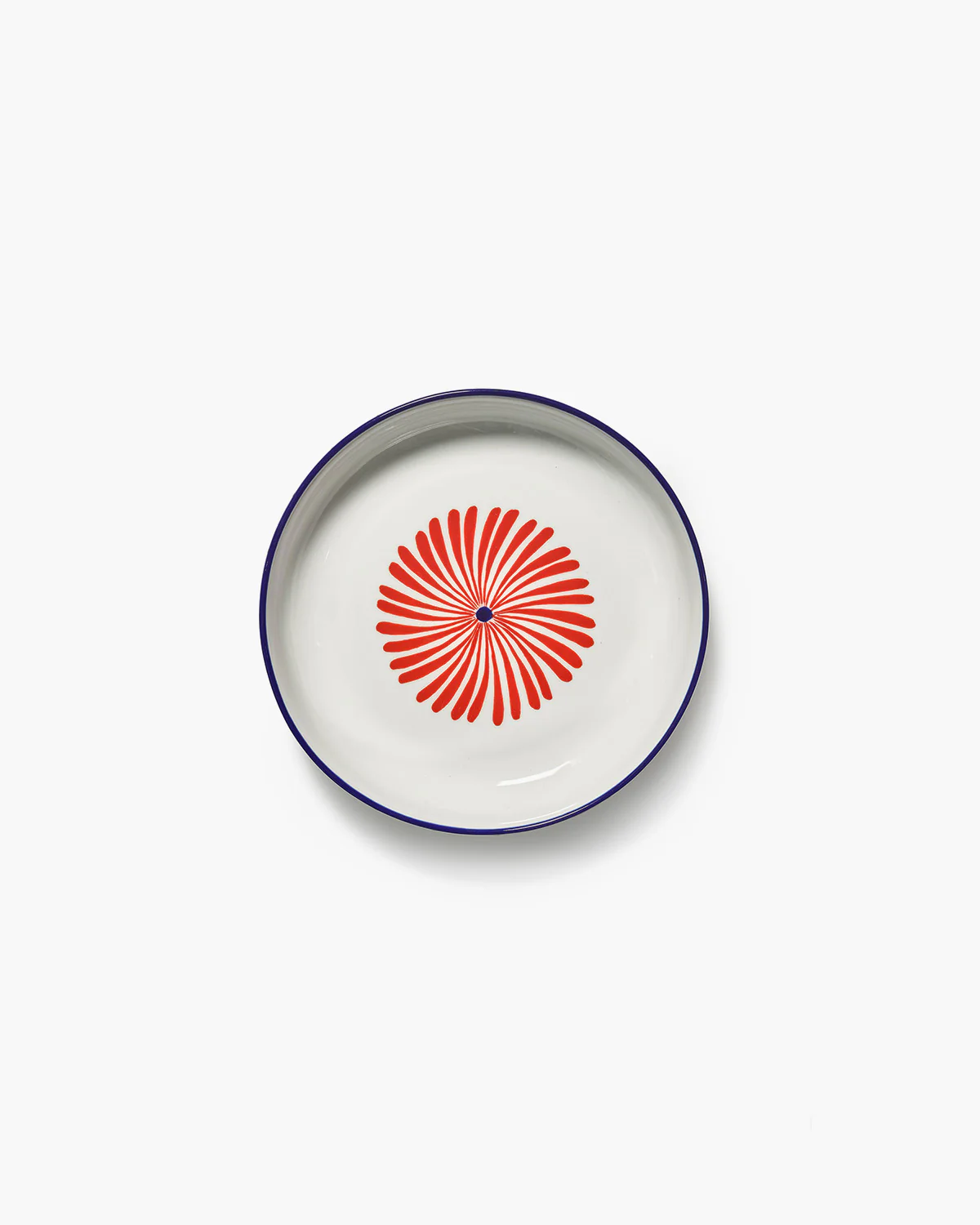 Pasta plate blue - red - green Bazaar - Image 5