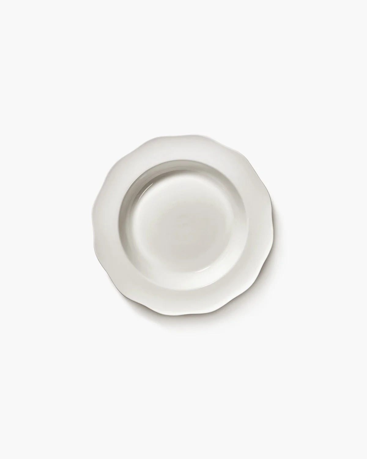 Pasta Plate White Silhouette - Image 3
