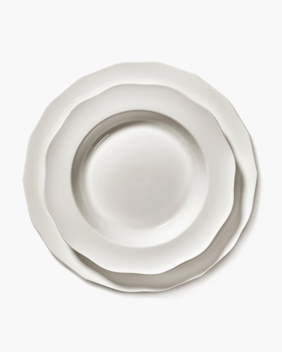 Pasta Plate White Silhouette - Image 5