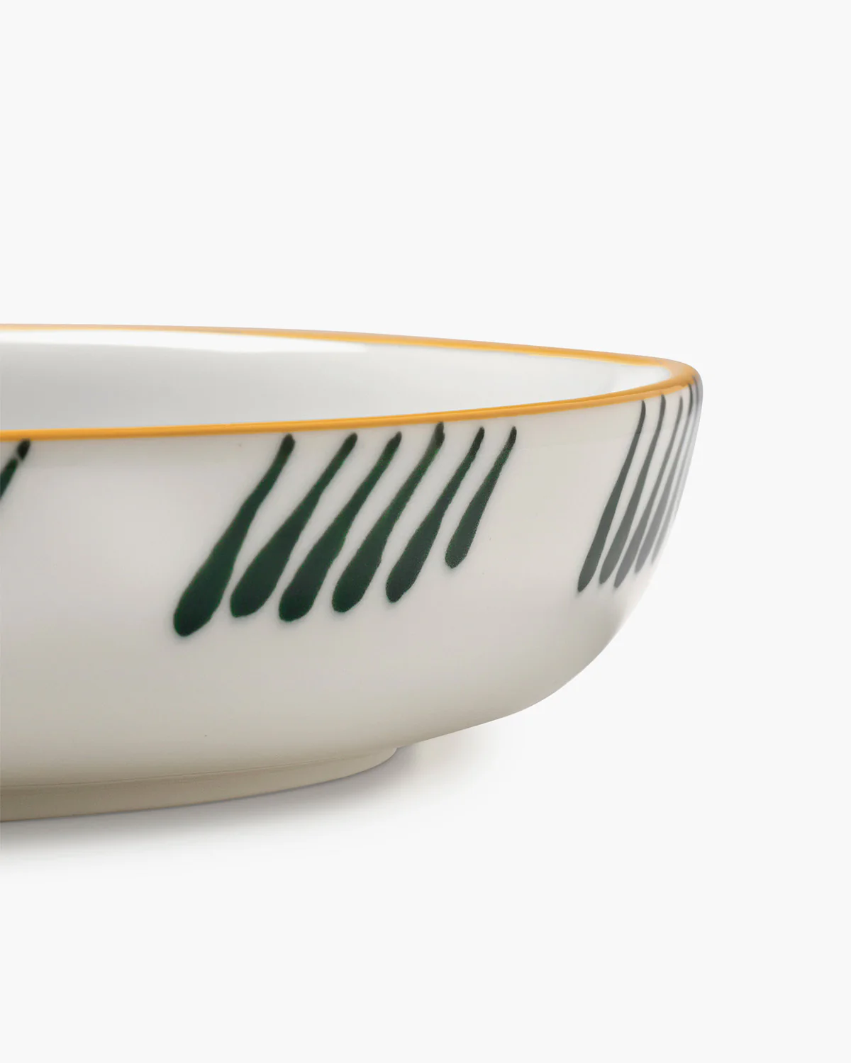 Pasta plate yellow - green Bazaar - Image 4