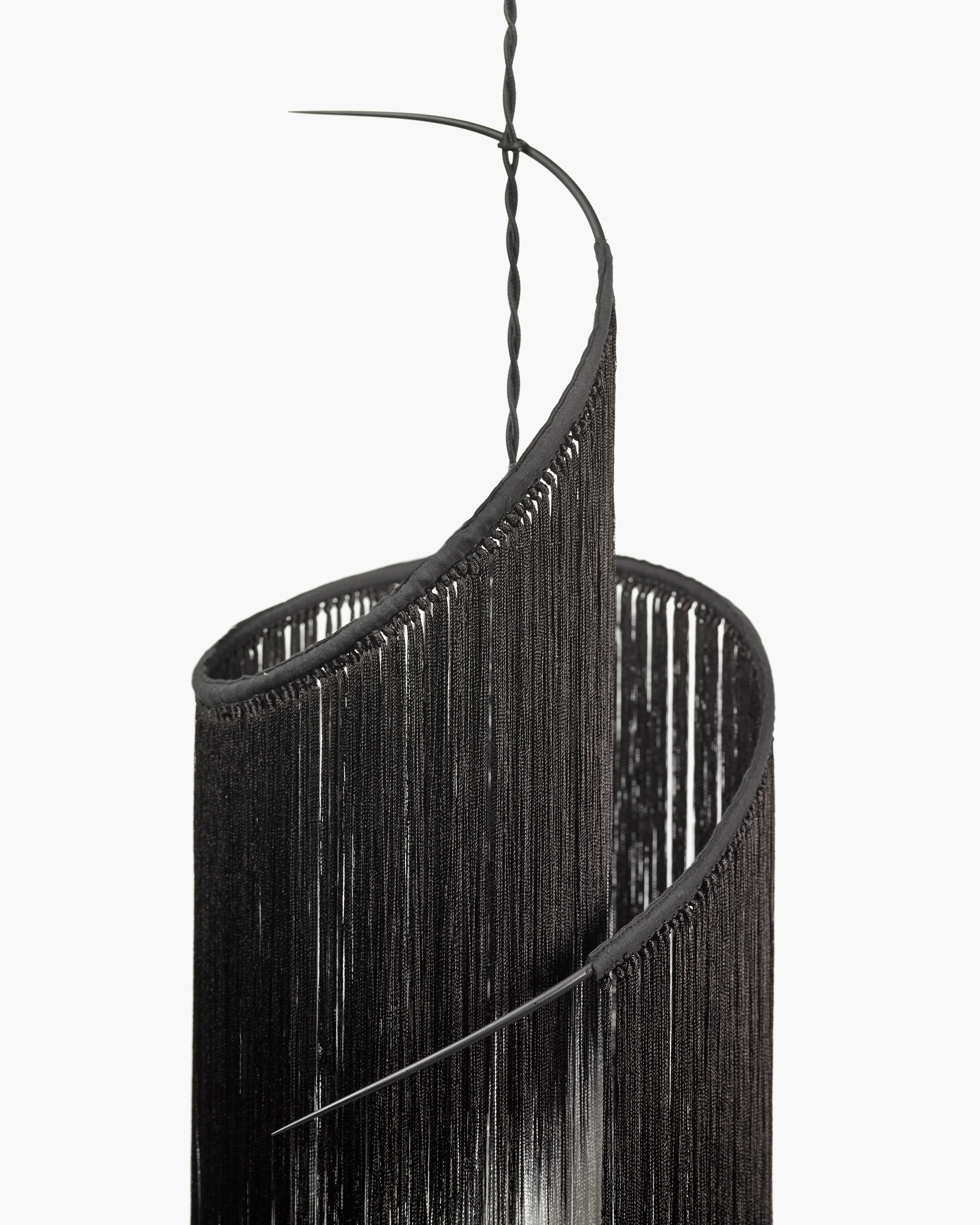 Pendant lamp black/white Rey 1 - Image 3