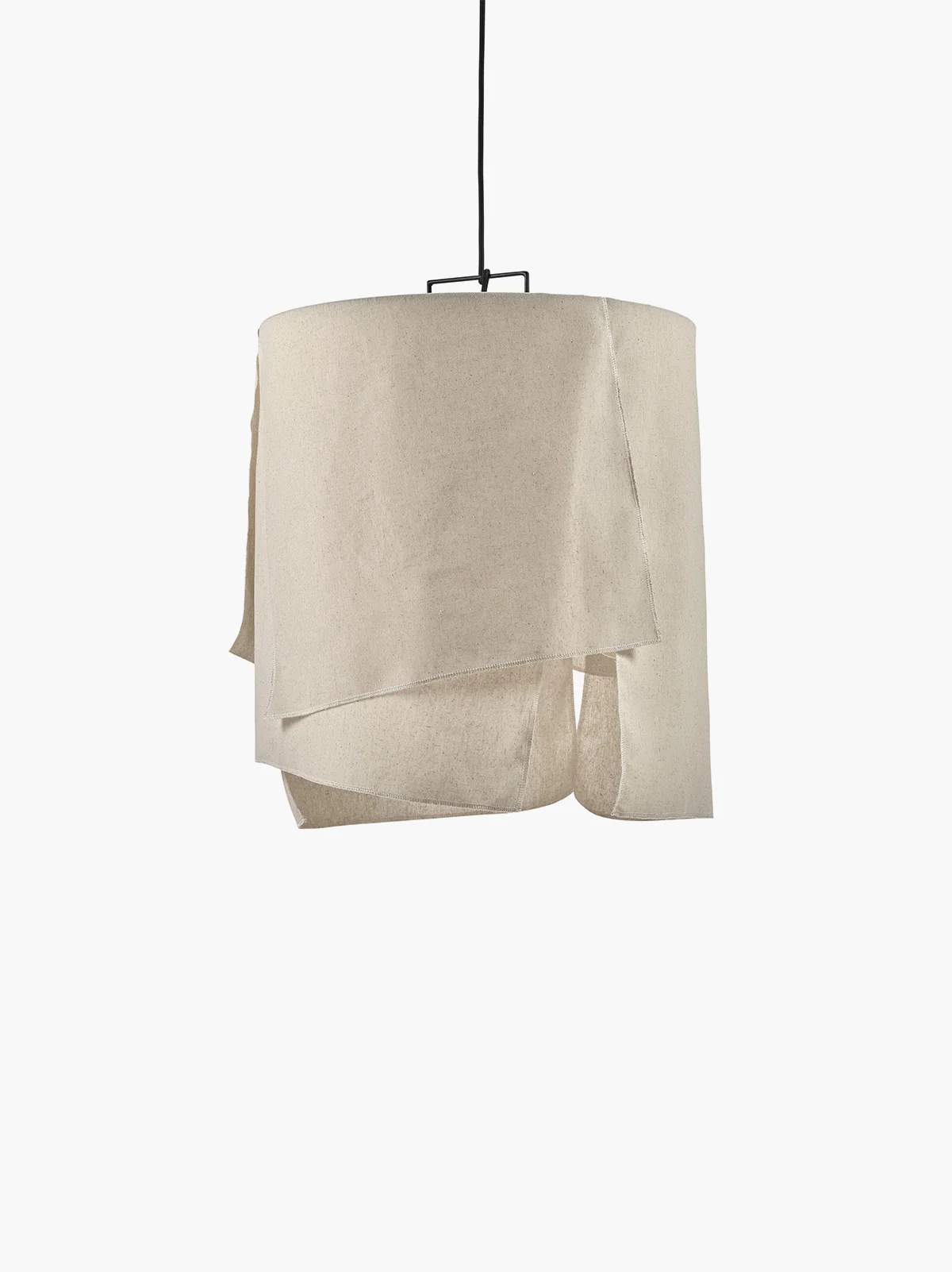 Pendant lamp S black - beige Nomad - Image 3