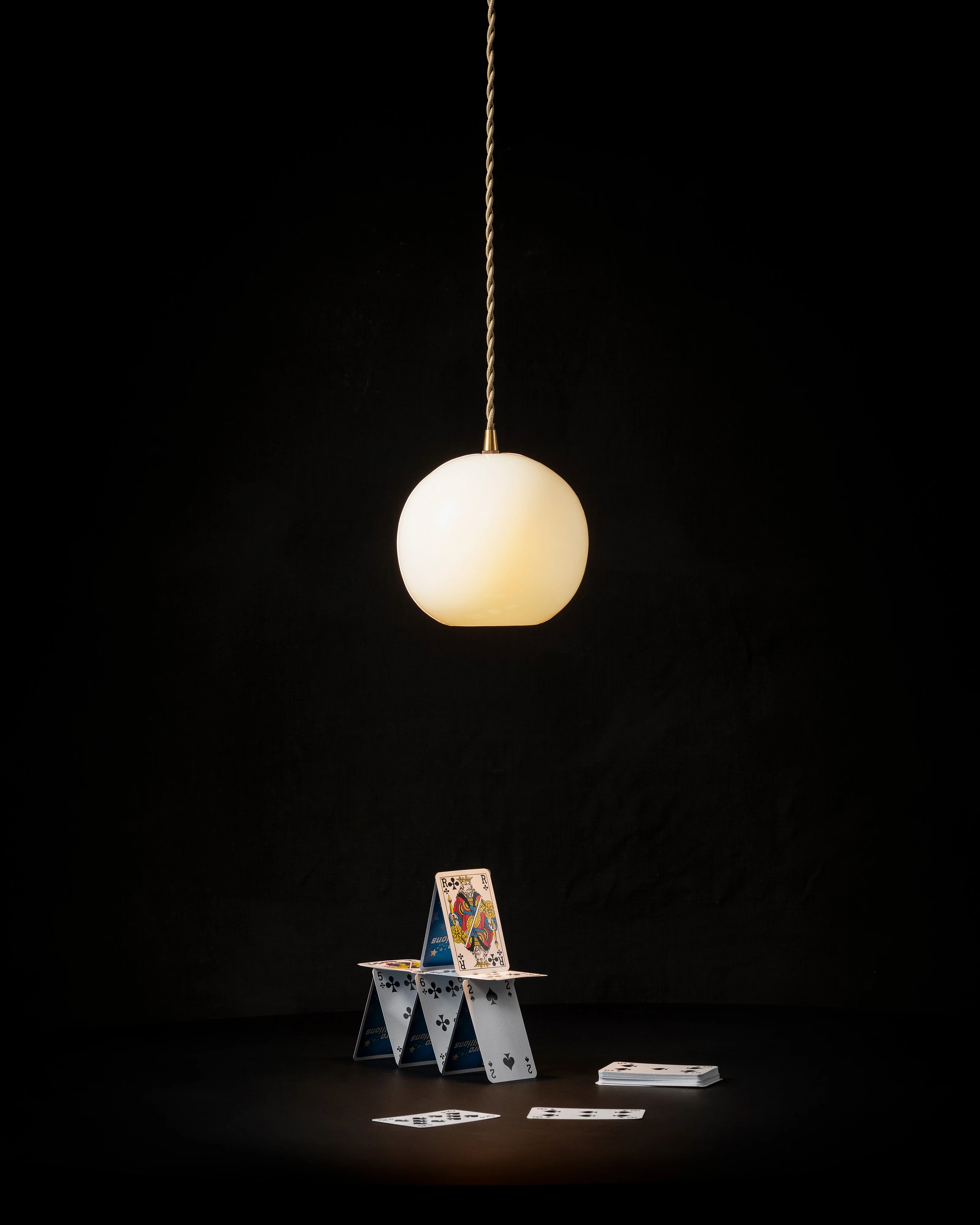 Pendant lamp white Cosmo Terres de Rêves - Image 4