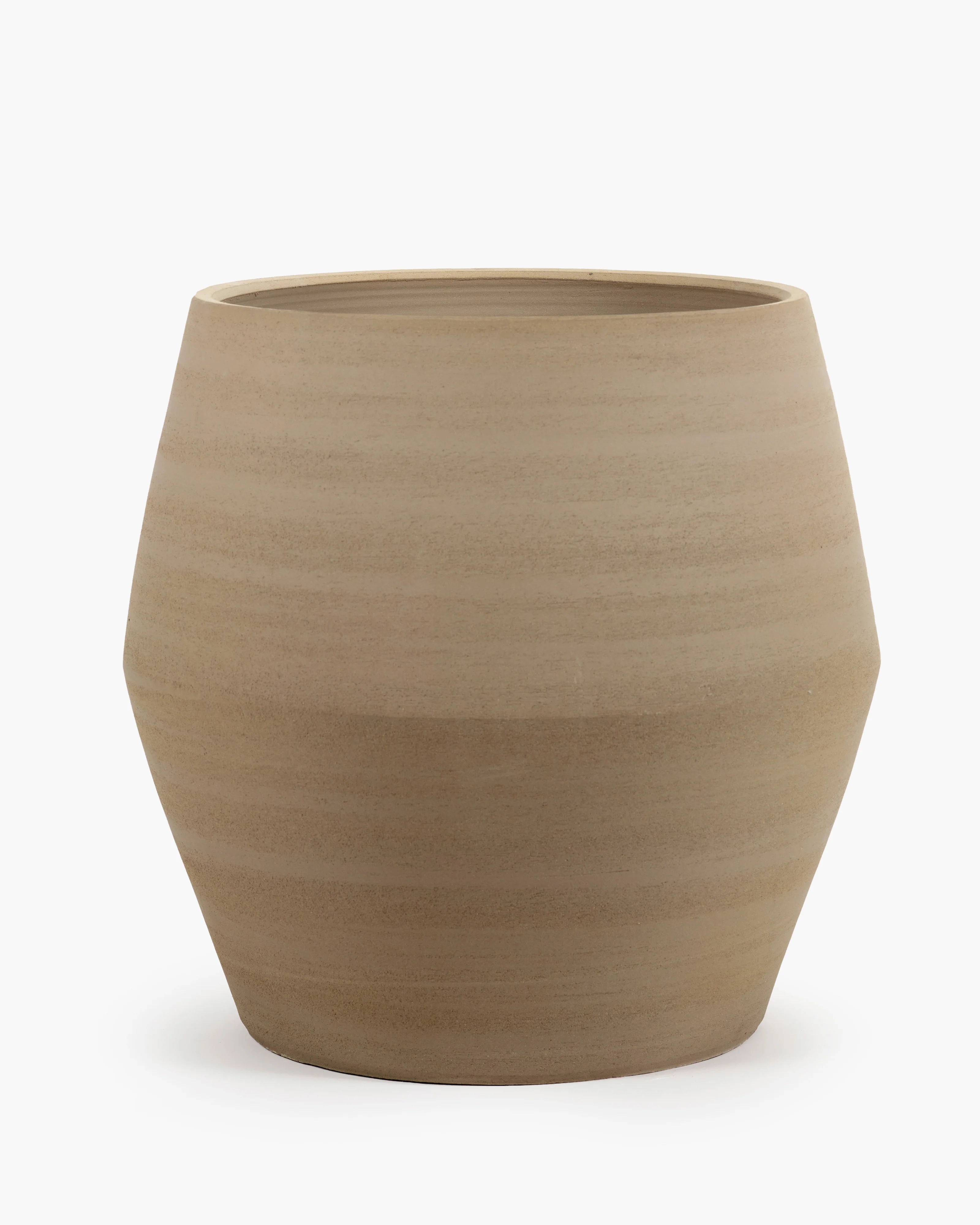 Plant pot L beige Construct