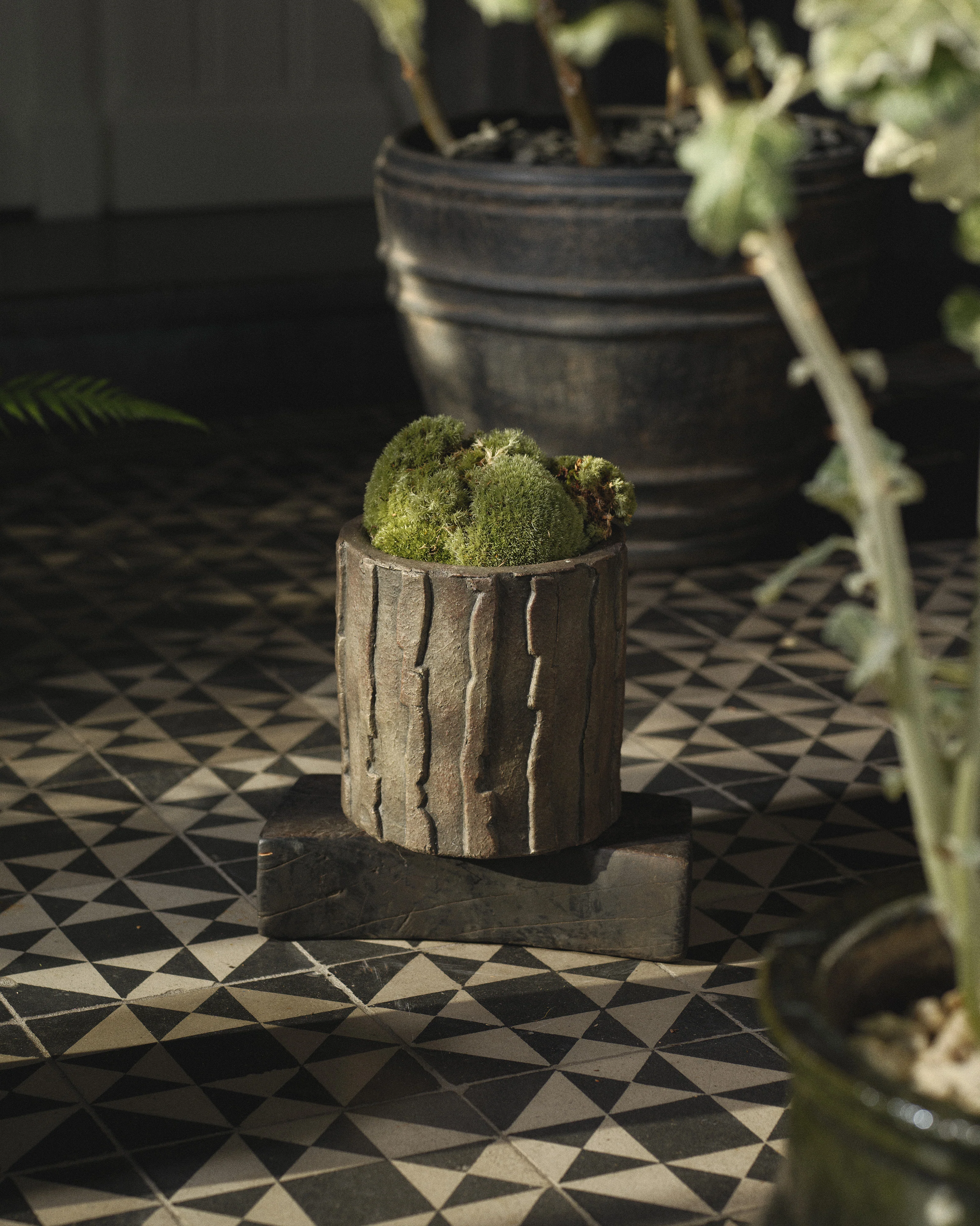 Planter 03 S dark green Rift - Image 2