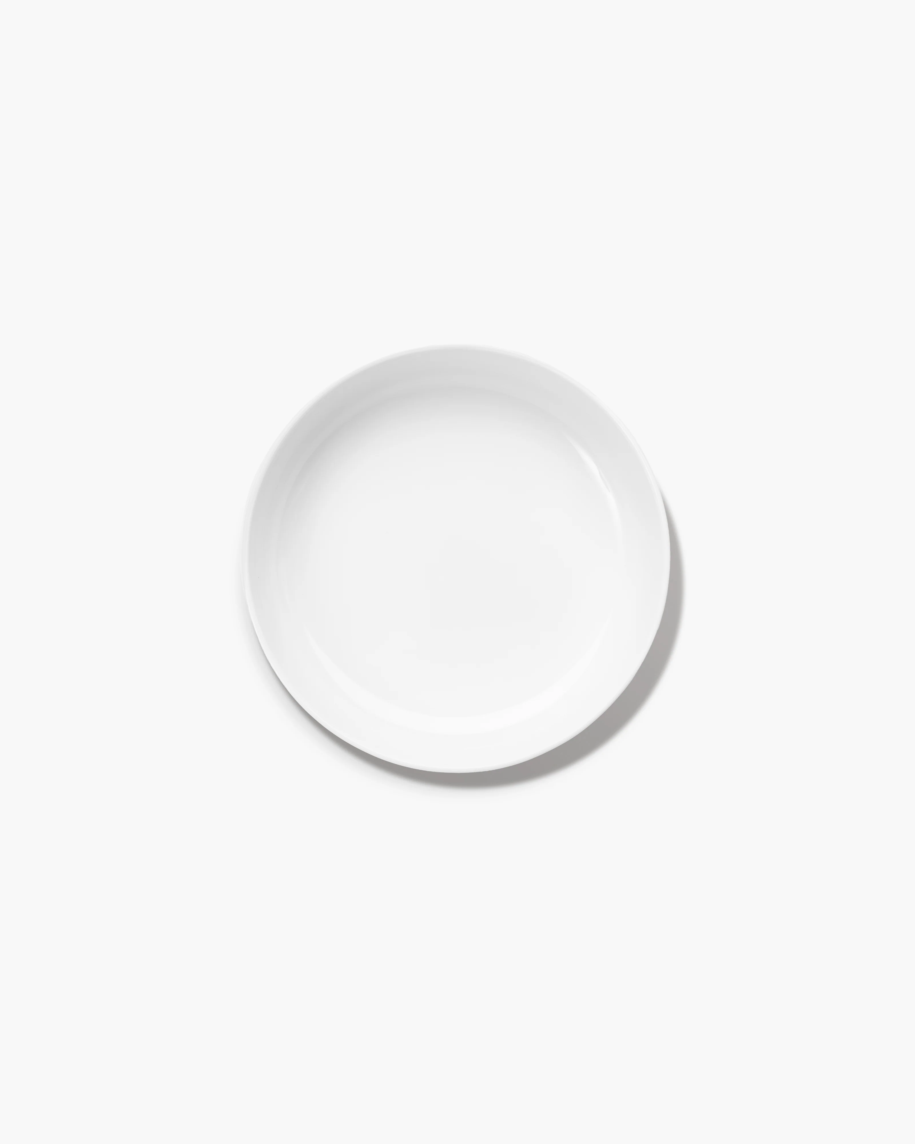 Deep plate M white glazed Base - Image 2