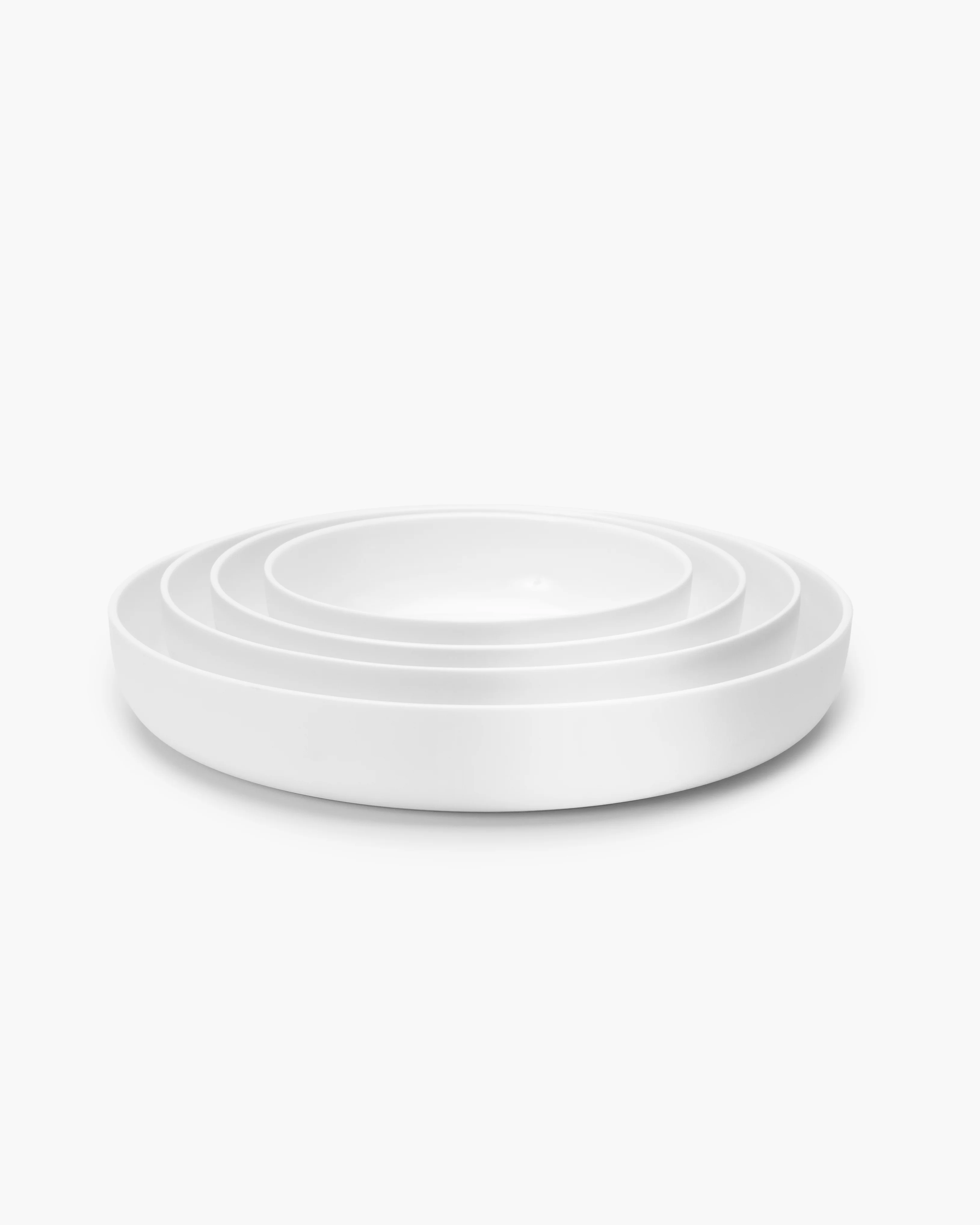Deep plate S white glazed Base - Image 5