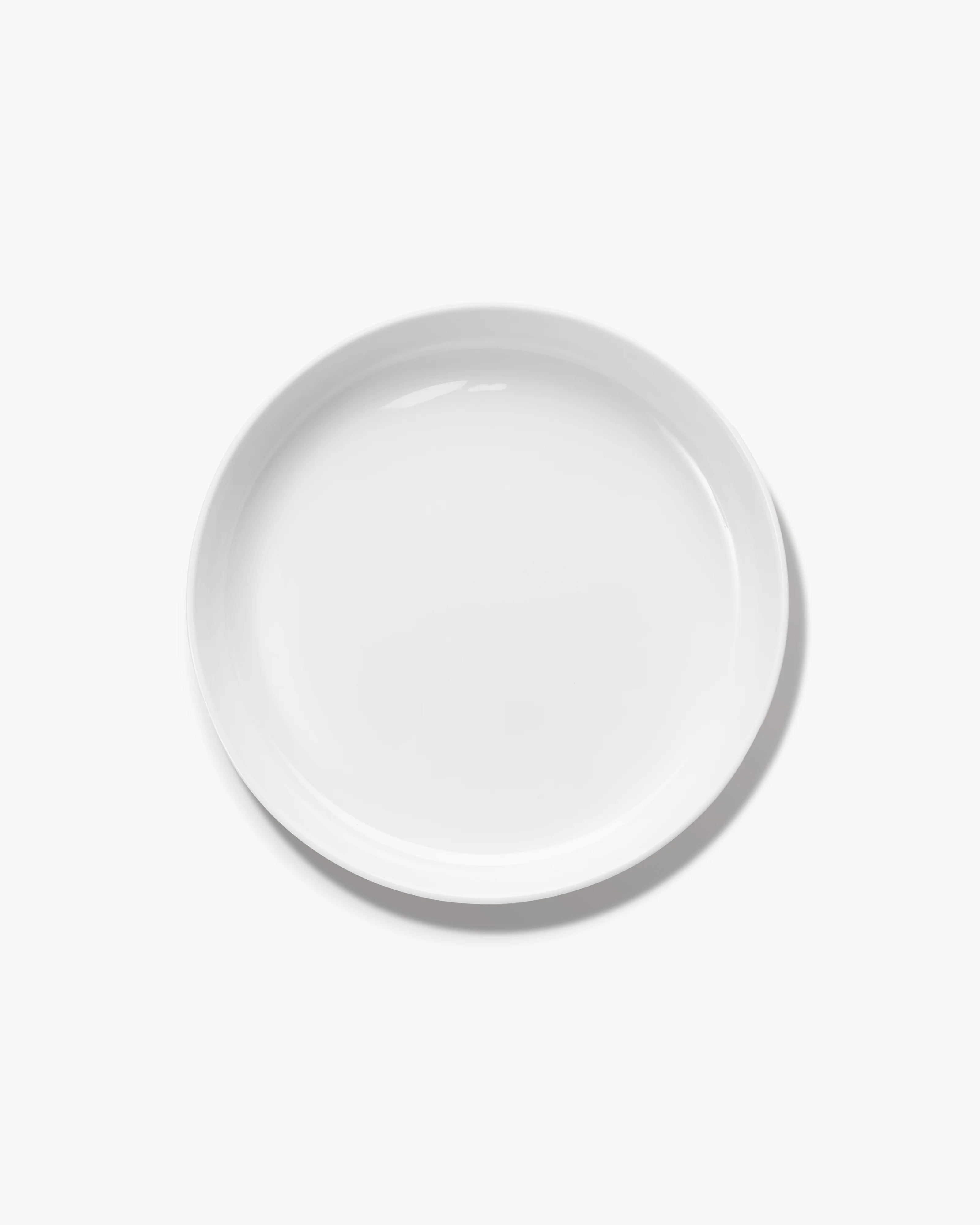Deep plate XL white glazed Base - Image 2