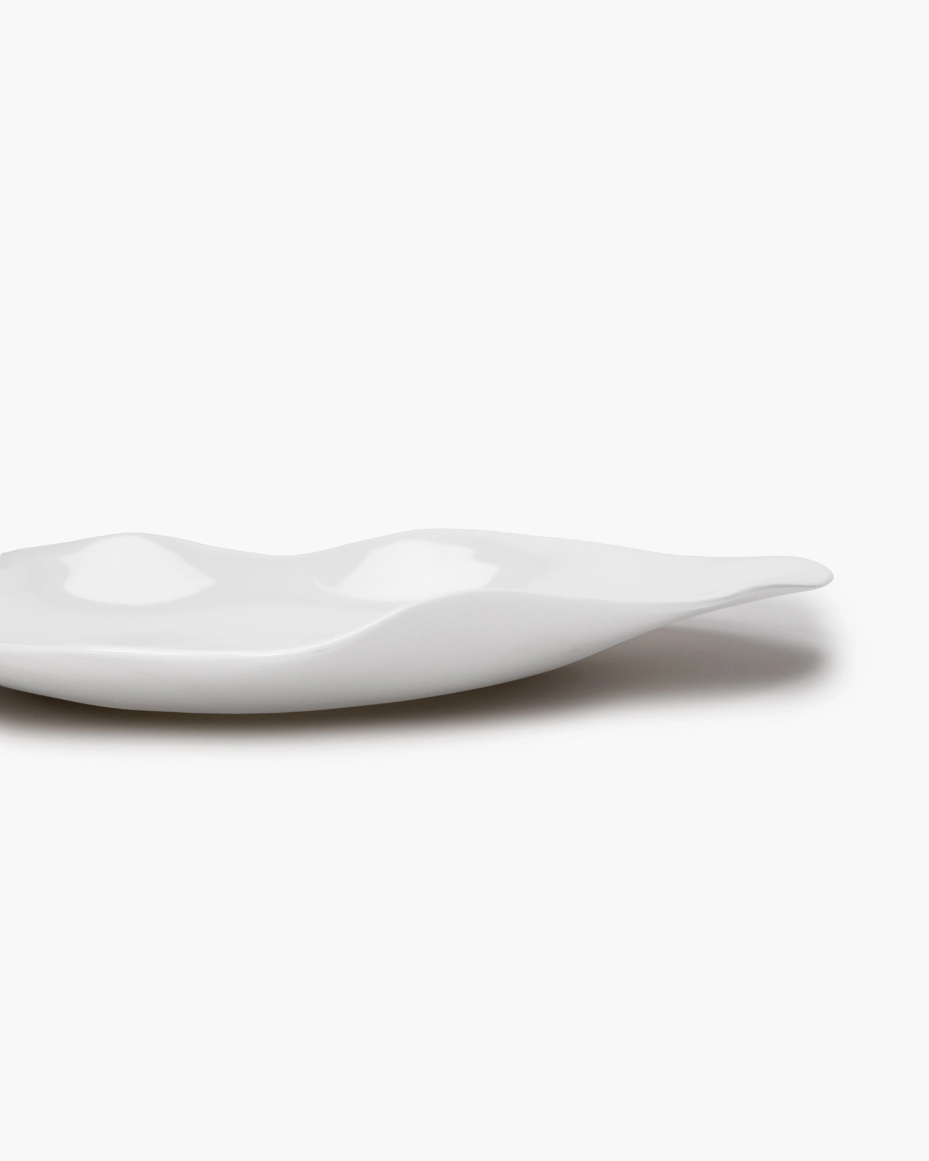 Dinner plate Heaven round white Perfect Imperfection - Image 2