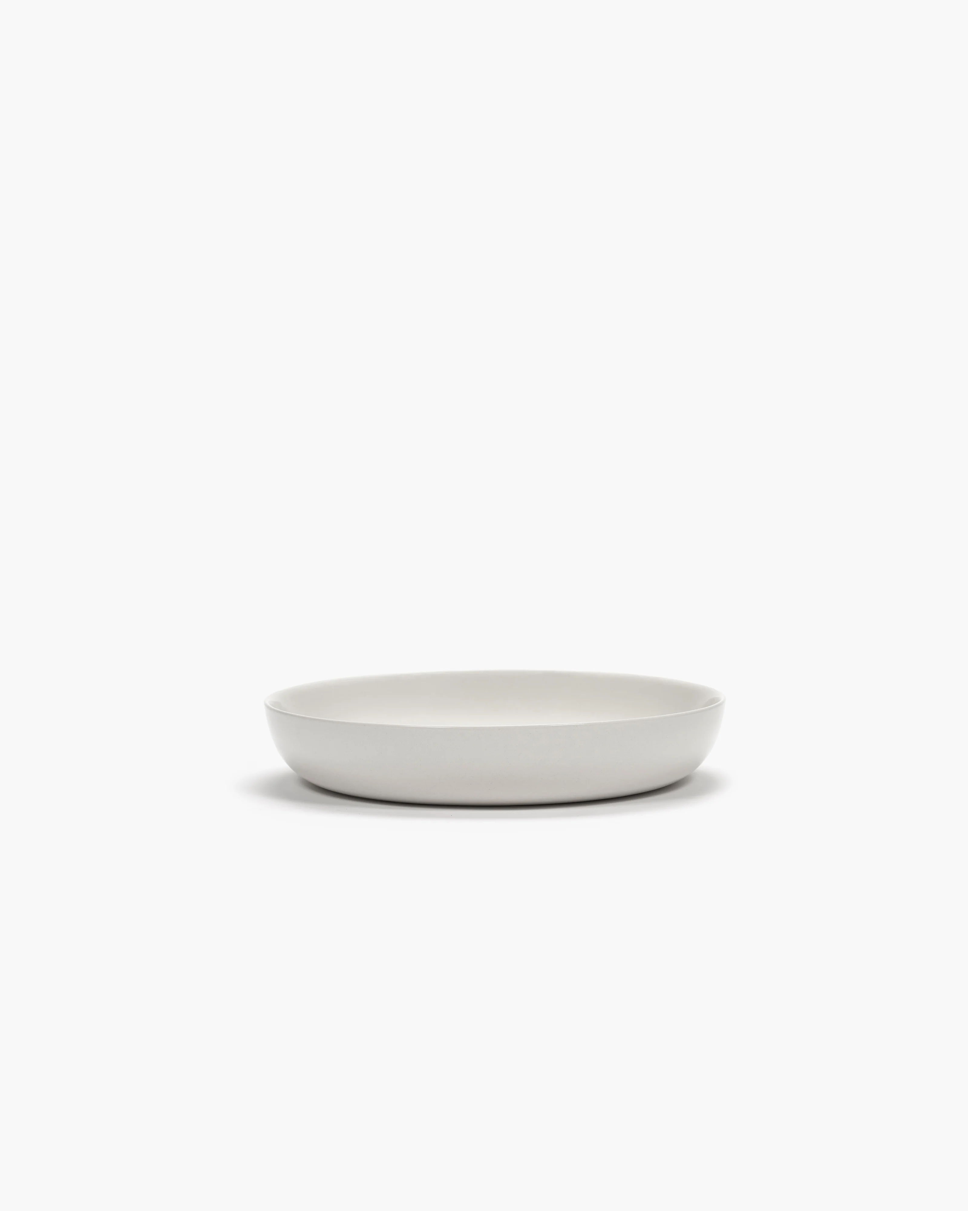 Deep plate white - red stripes Feast - Image 2