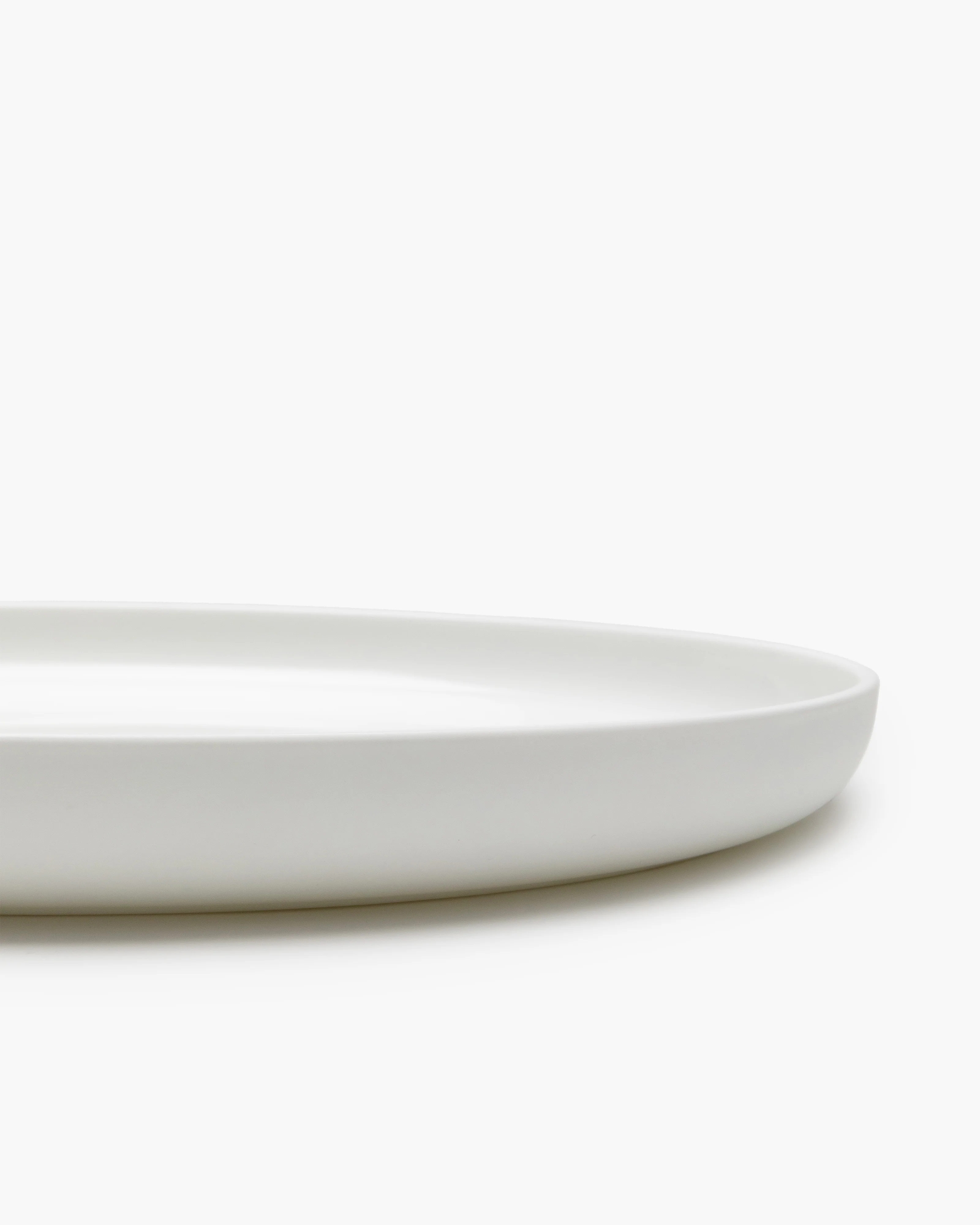 Serving plate high white Base - Image 4