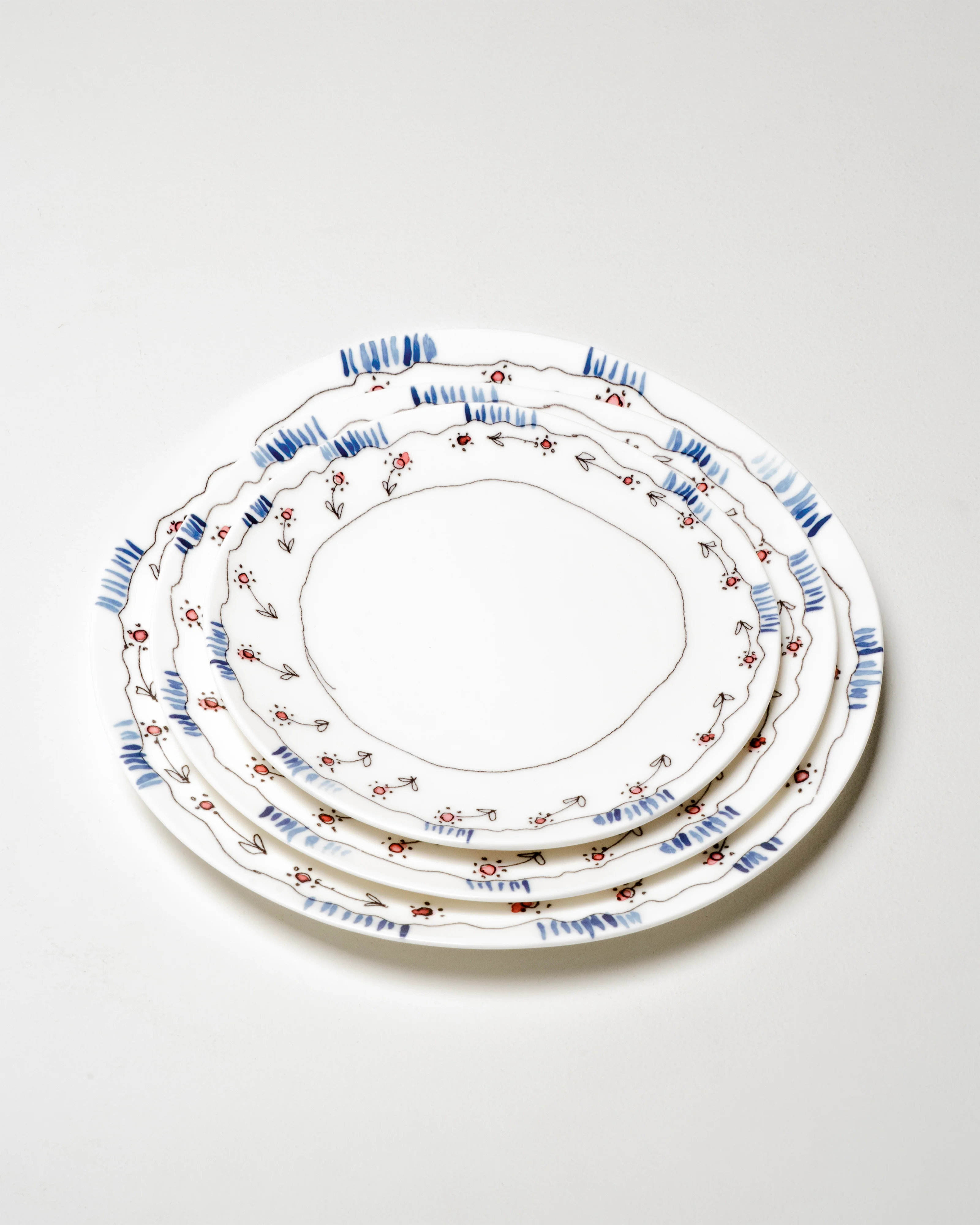Dinner plate Anemone milk Midnight Flowers - Image 2