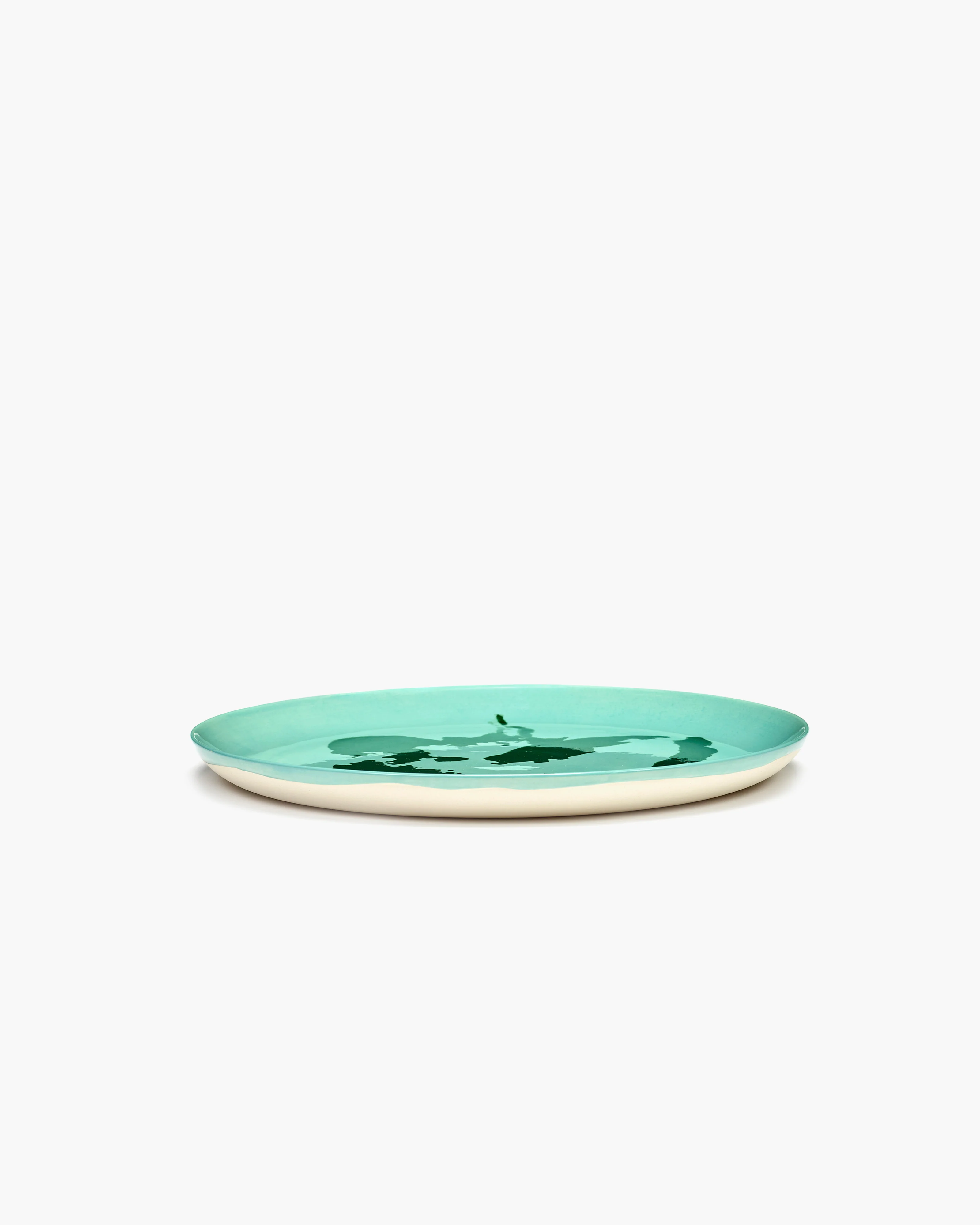 Dinner plate azure - green pepper Feast - Image 2