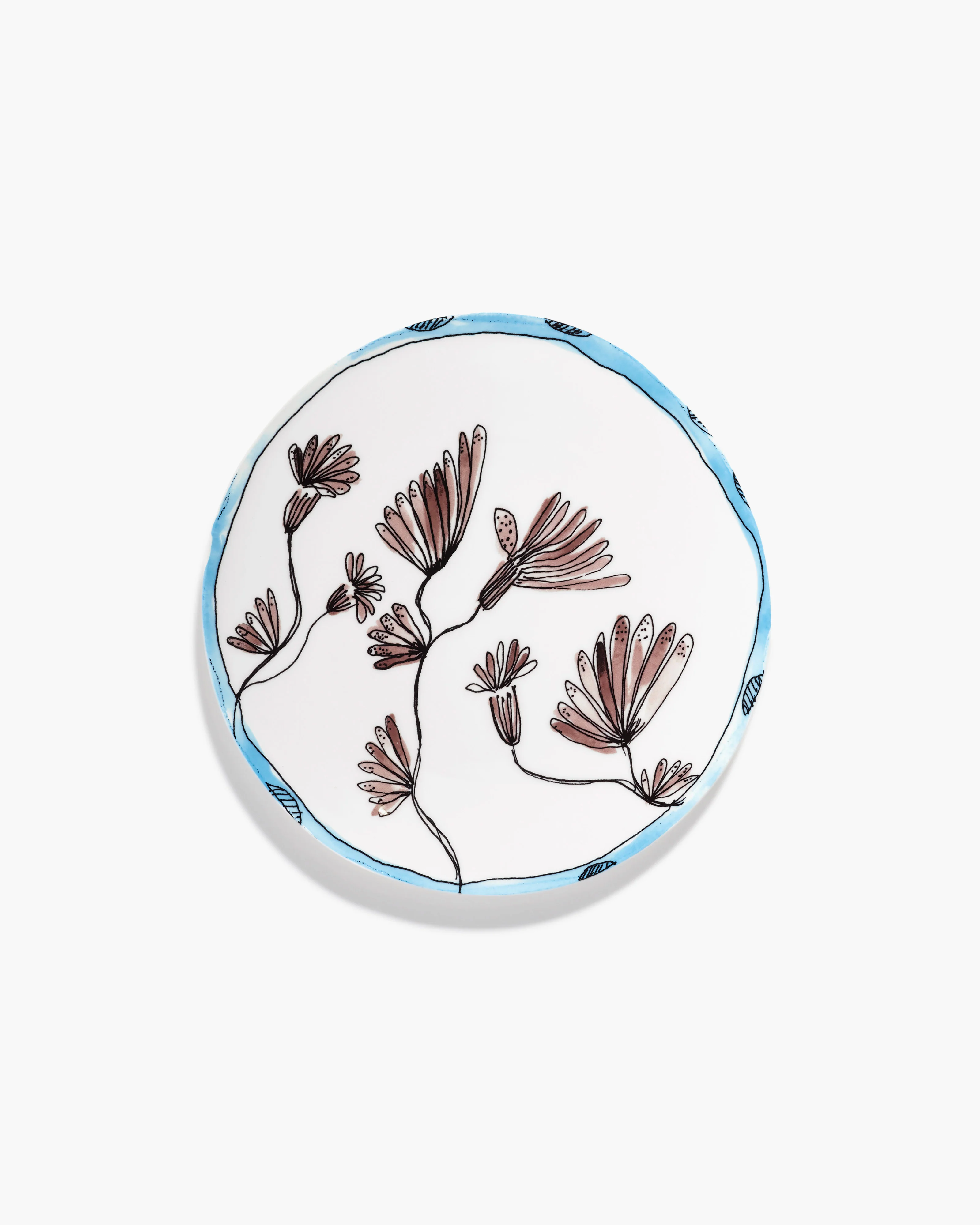 Dinner plate Camelia aubergine Midnight Flowers - Image 2