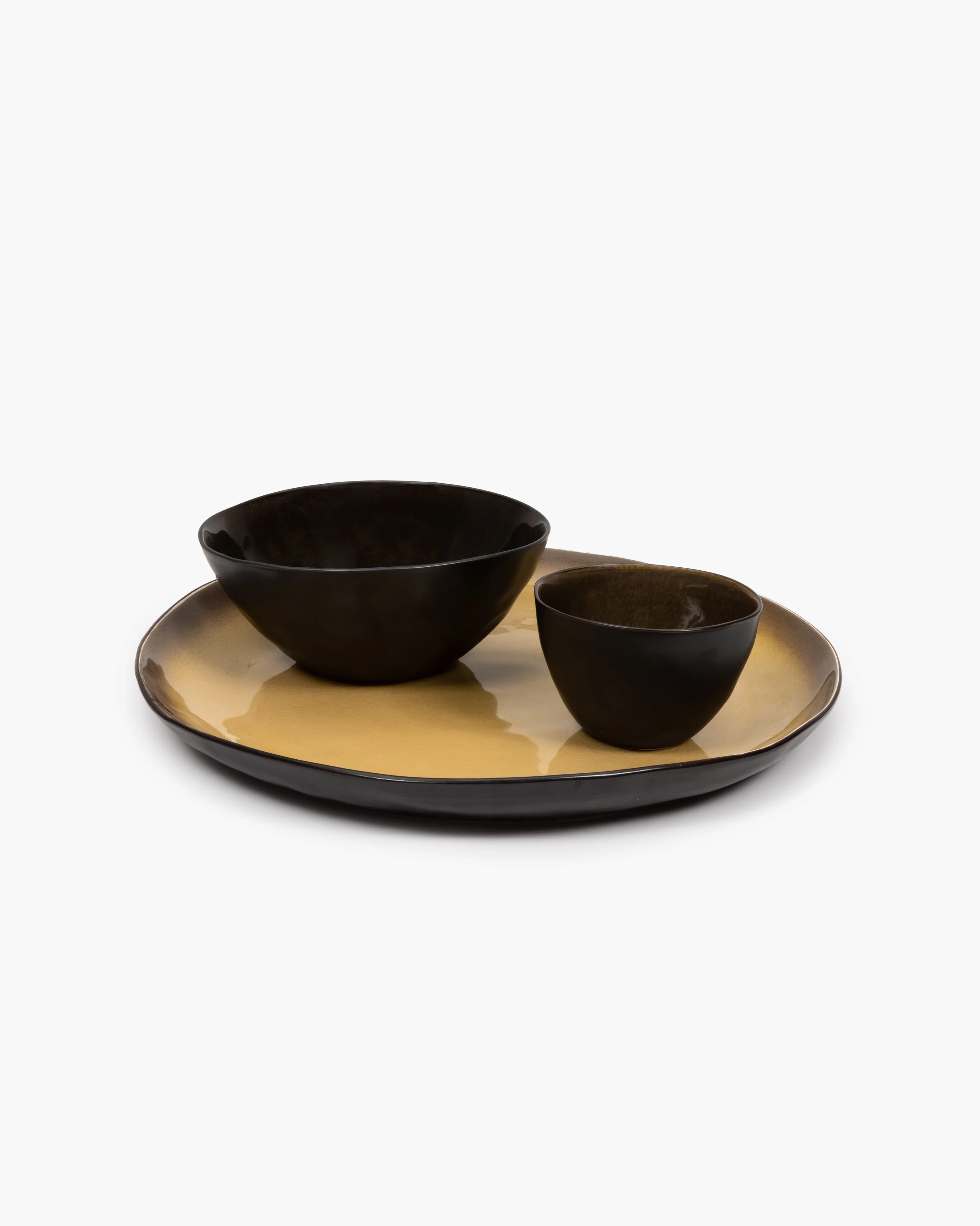 Serving plate green Pure - Image 4