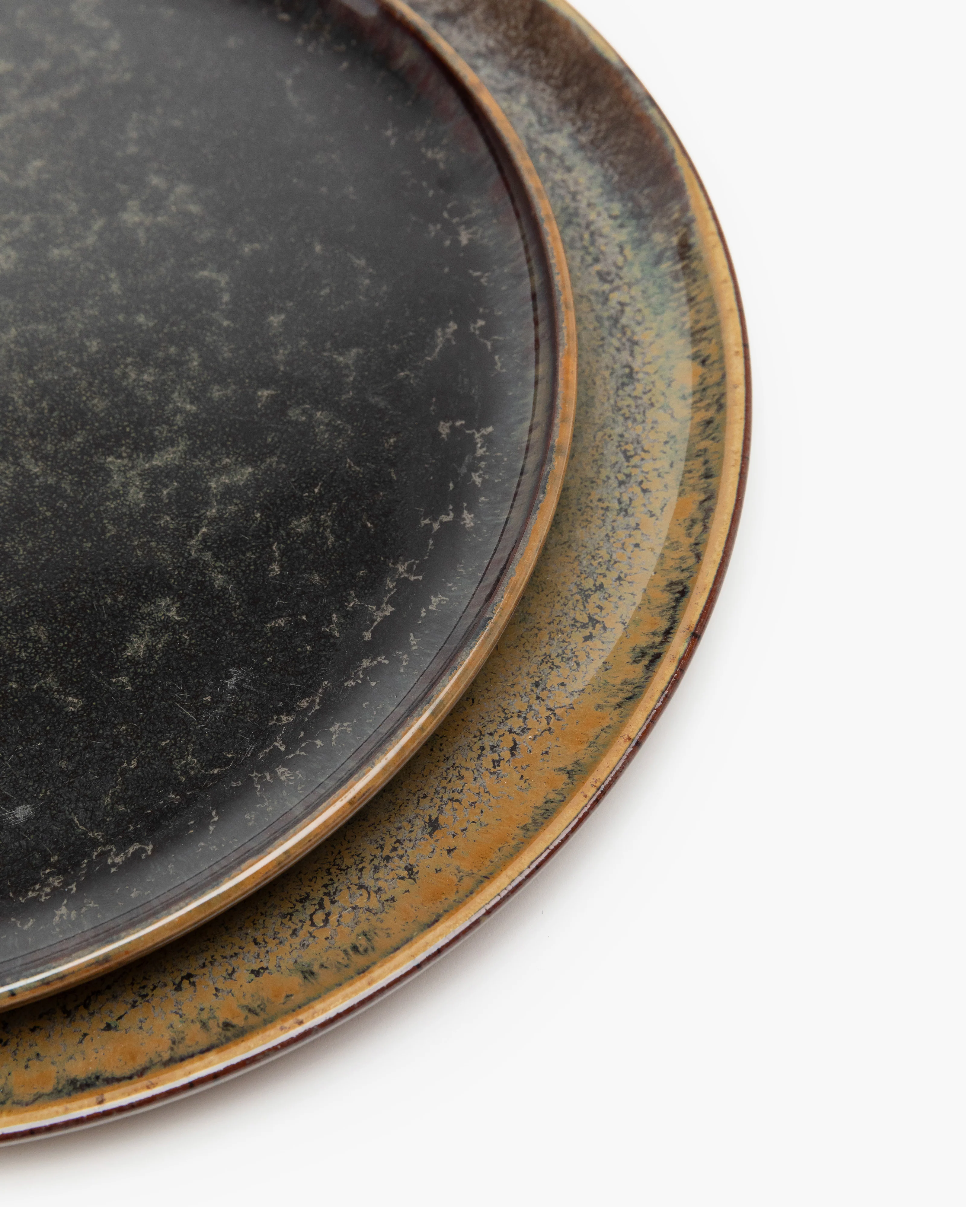 Dinner plate indi gray Surface - Image 4