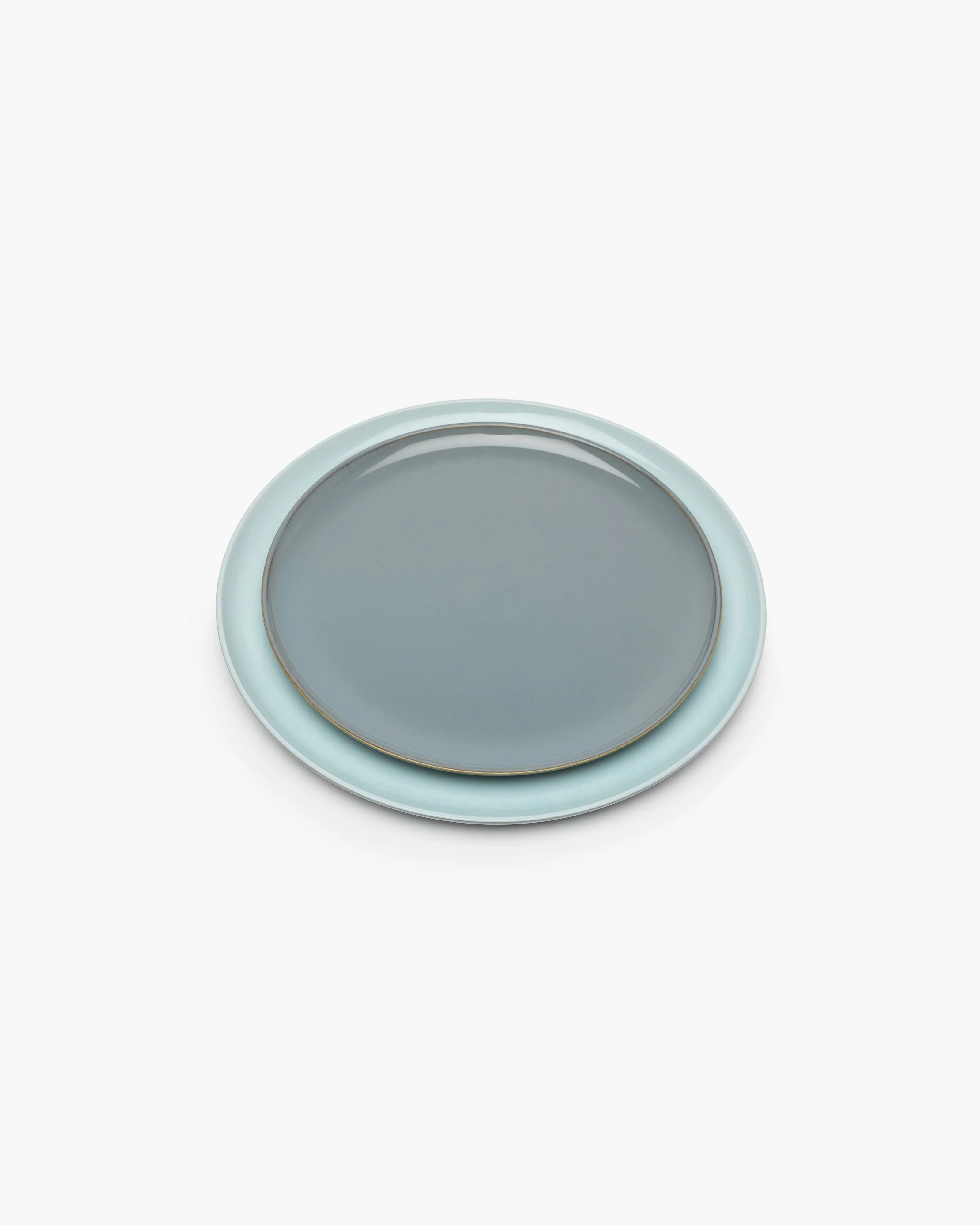 Dinner plate light blue Terres de rêves - Image 3
