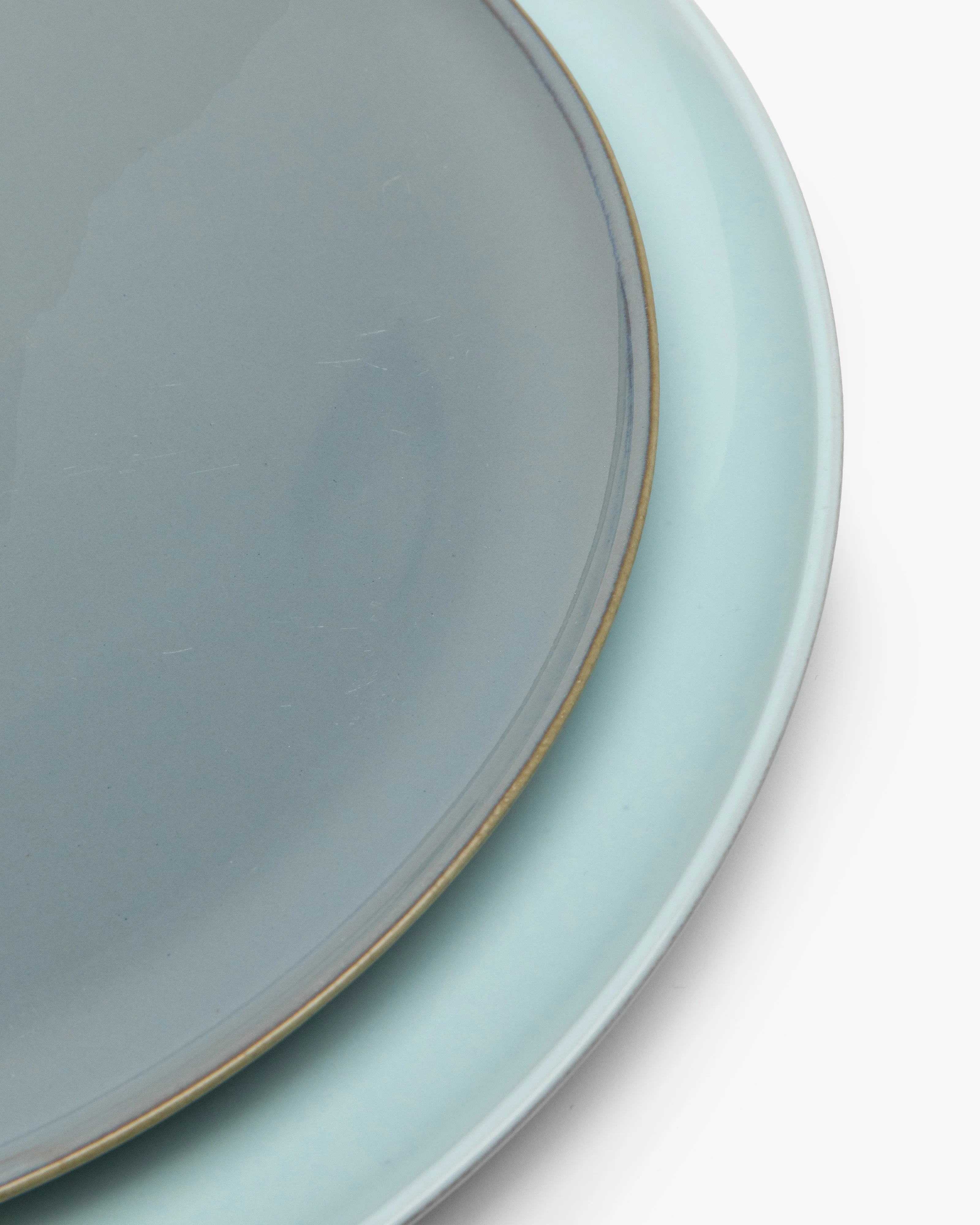 Dinner plate light blue Terres de rêves - Image 4