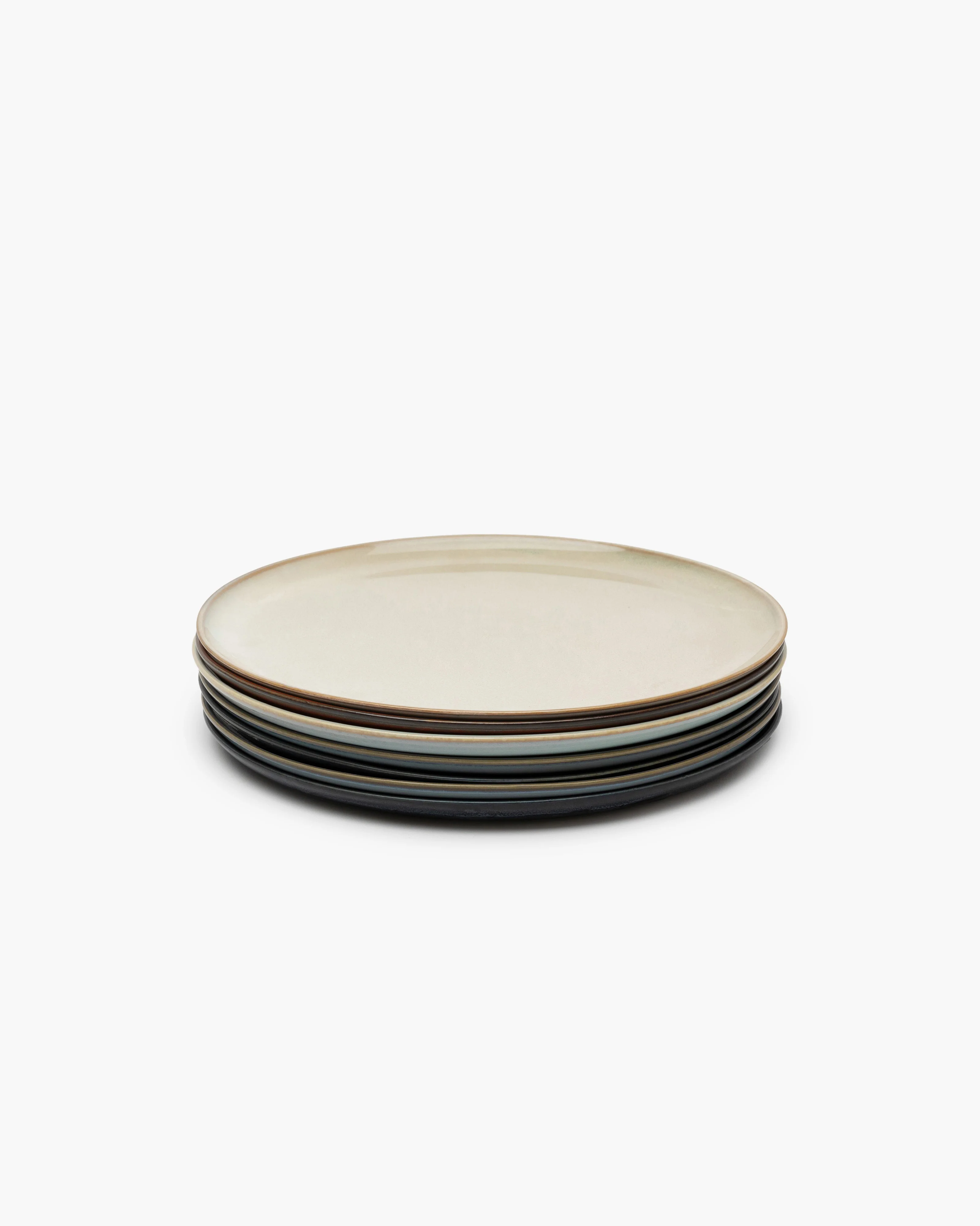 Dinner plate misty gray Terres de rêves - Image 4