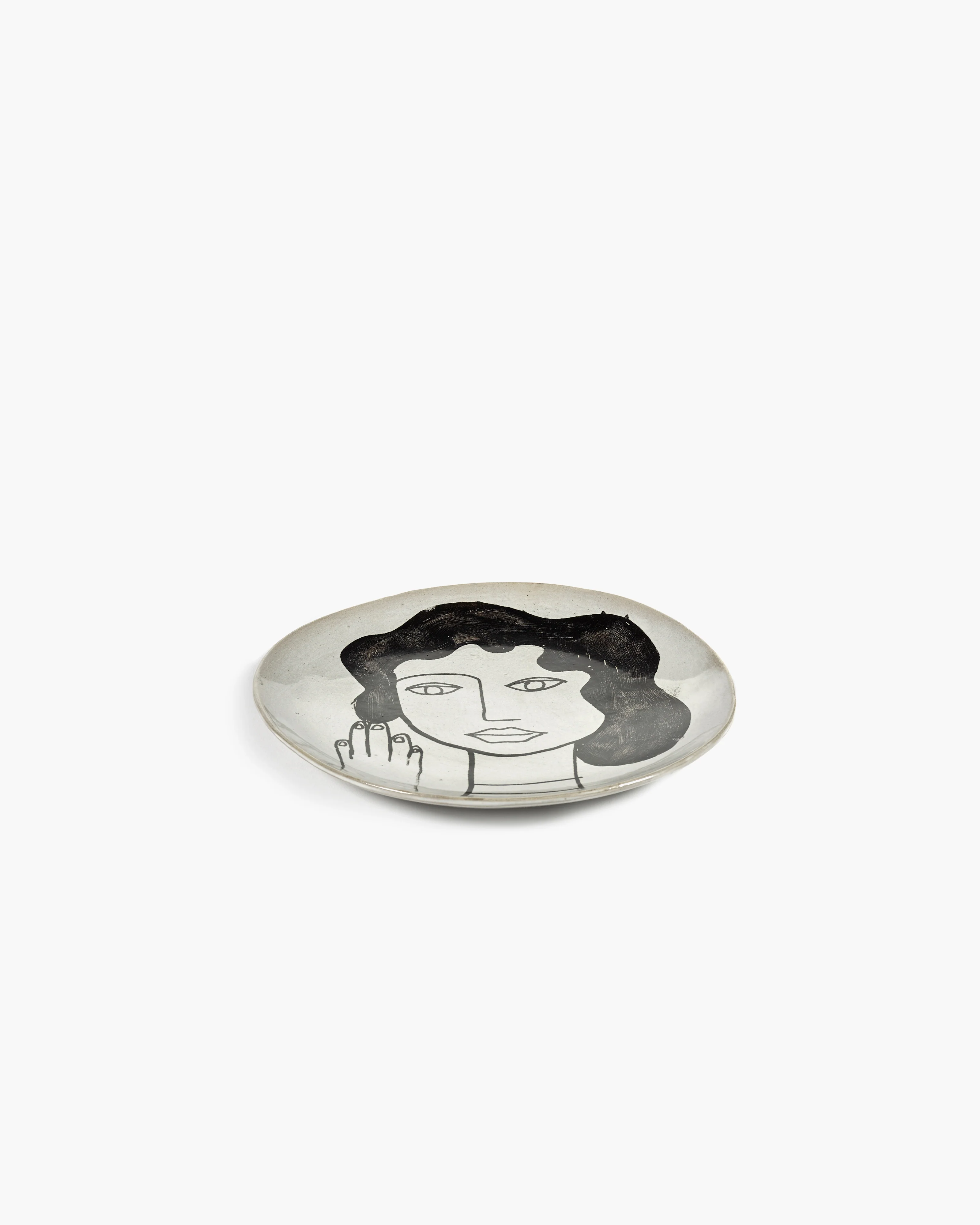 Starter plate off-white - black La Mère - Image 5