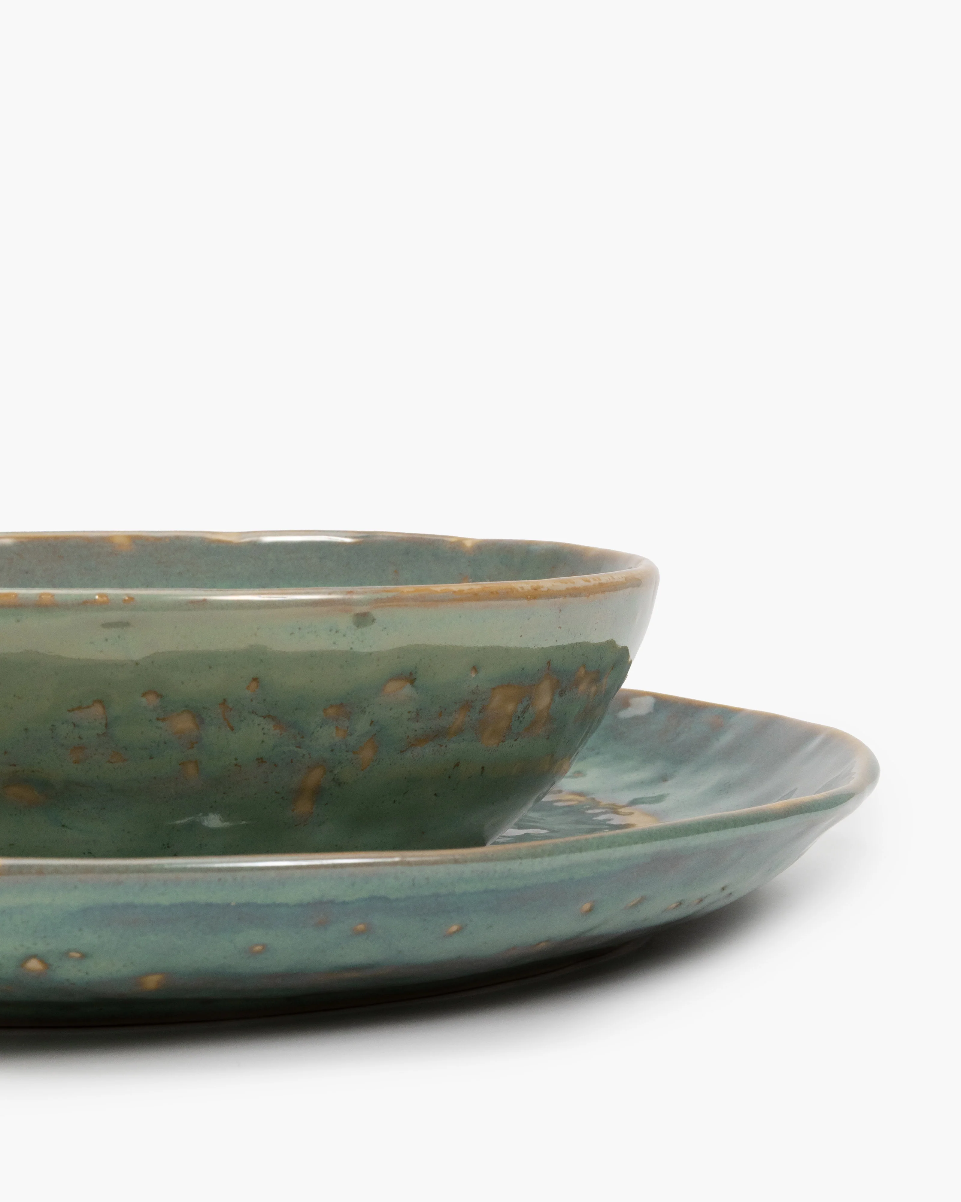 Dinner plate seagreen Pure - Image 4